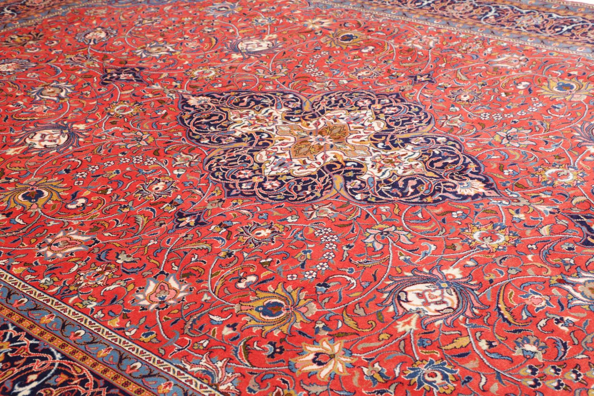 Handgeknüpfter Sarough Perserteppich 301 × 407 cm