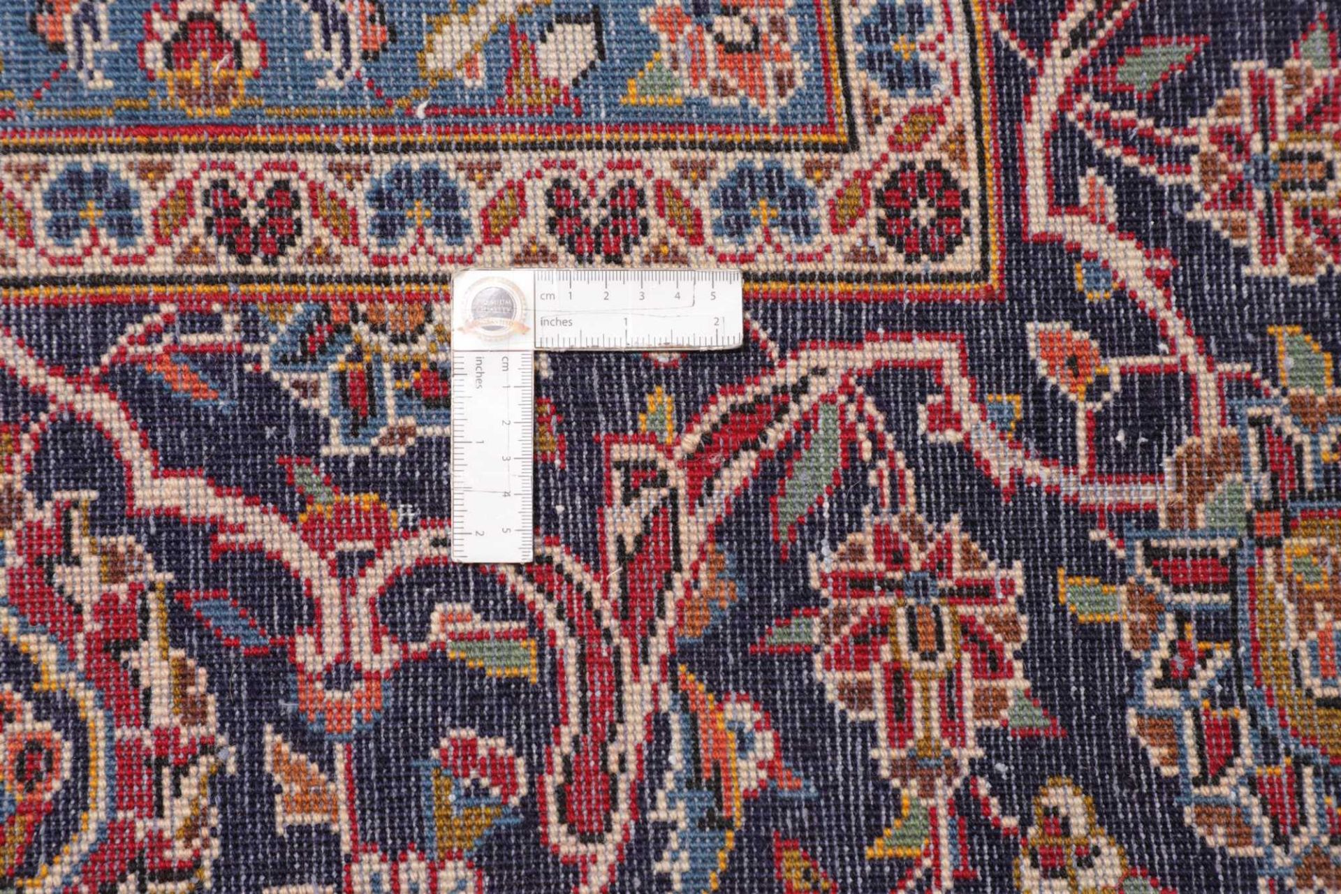 Handgeknüpfter Kashan Perserteppich 301 × 406 cm
