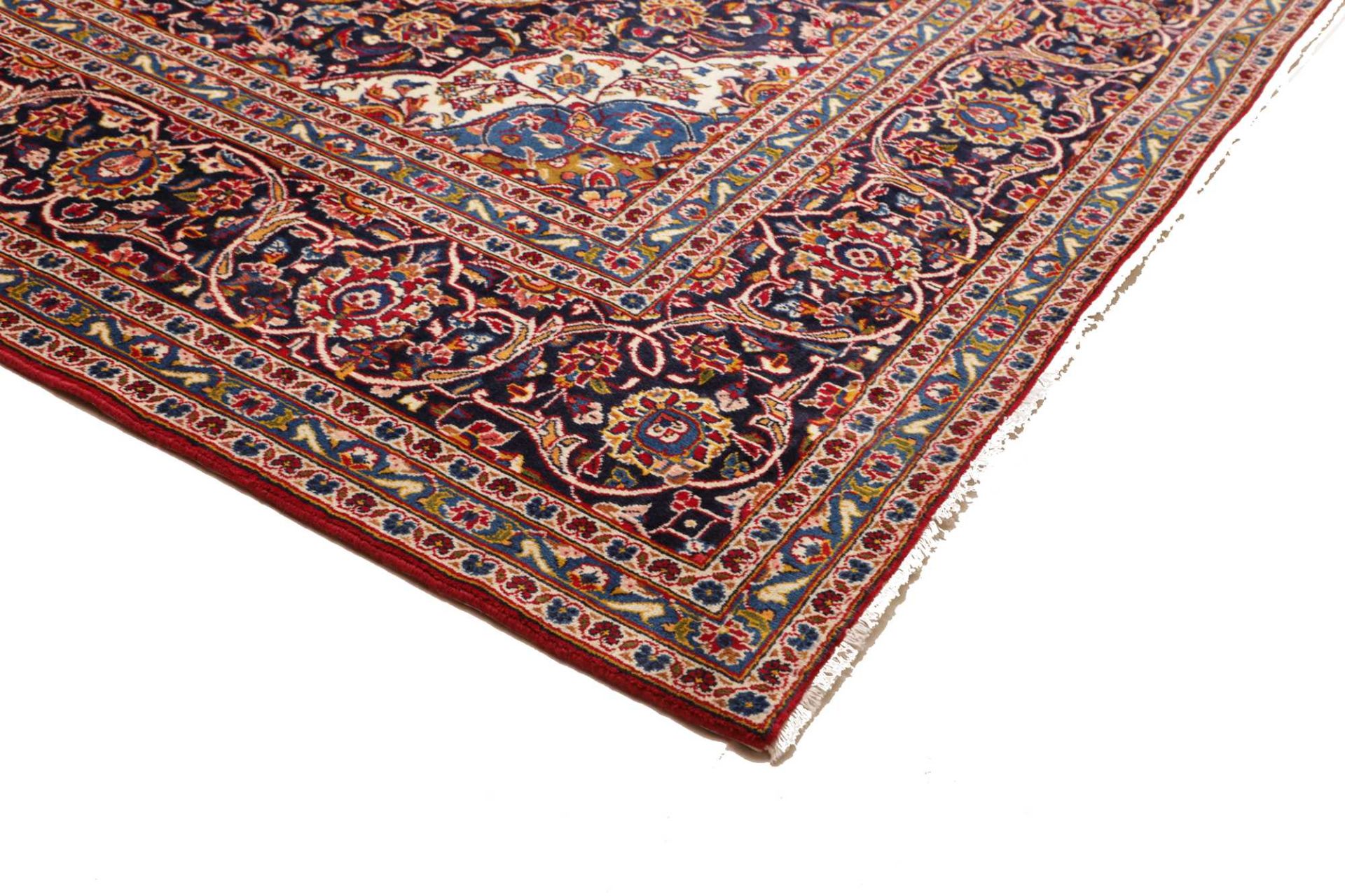 Kashan Perserteppich aus Iran, 298 × 409 cm