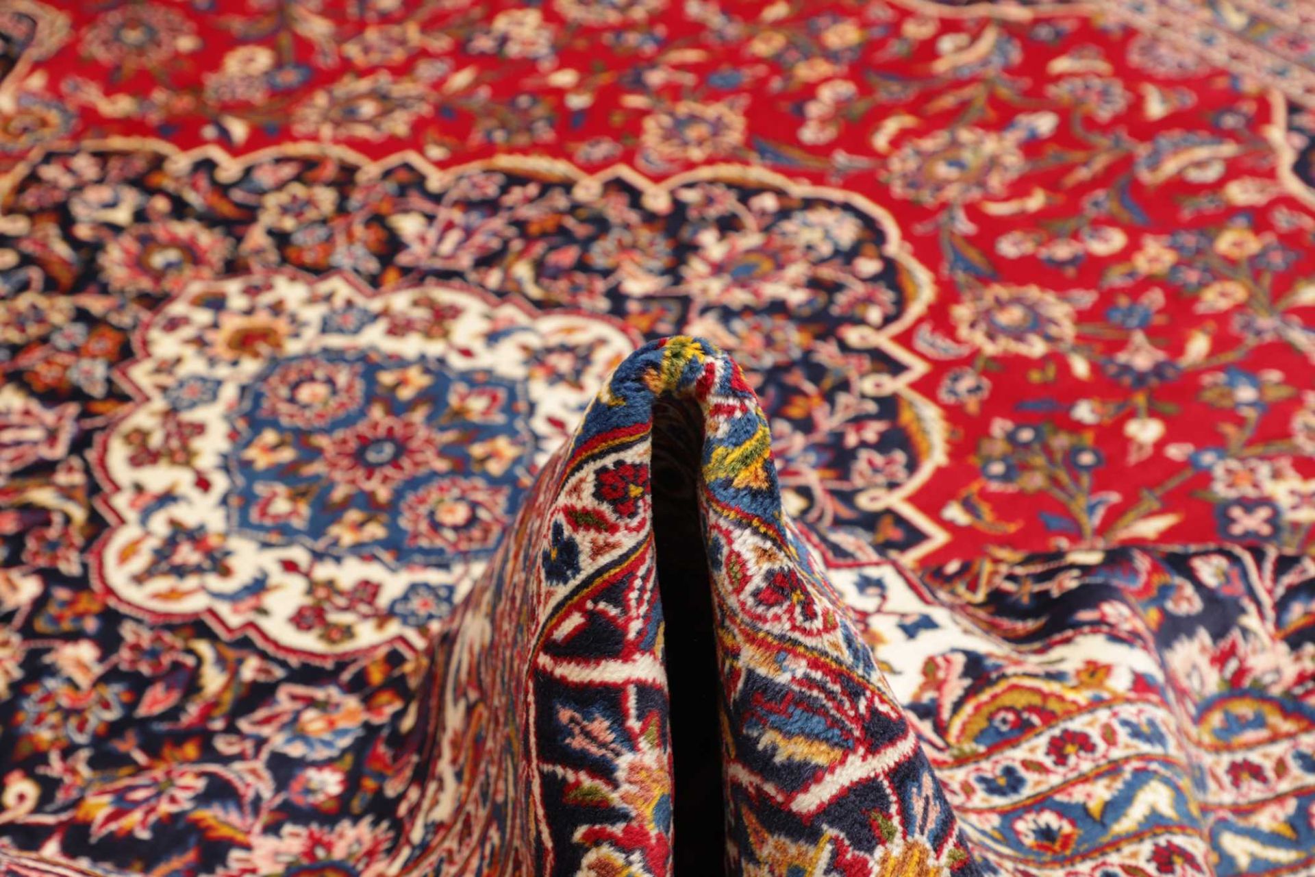 Kashan Perserteppich aus Iran, 298 × 409 cm