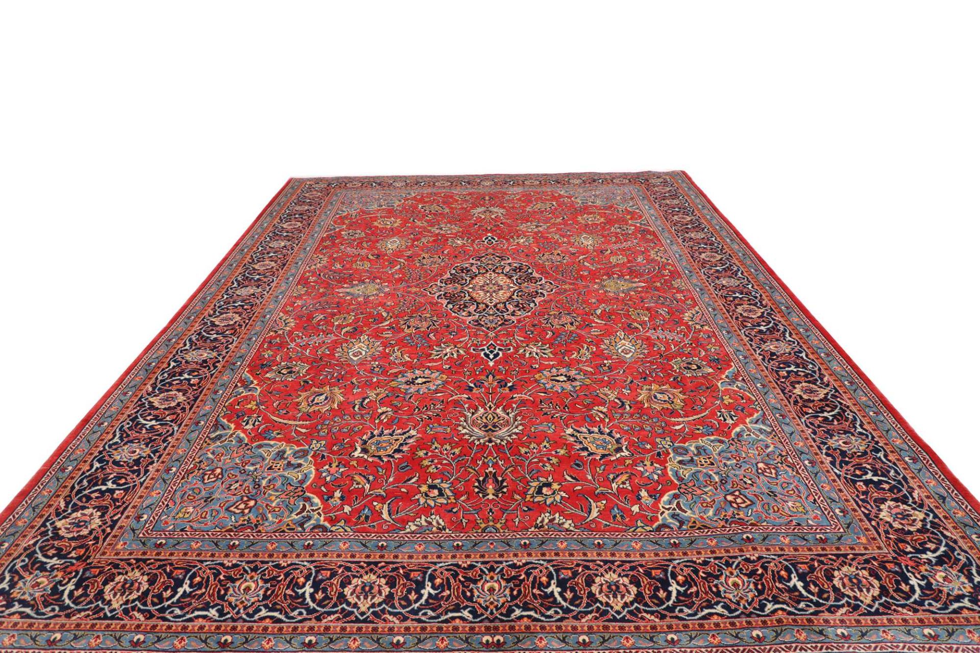 Handgeknüpfter Sarough Perserteppich 303 × 402 cm