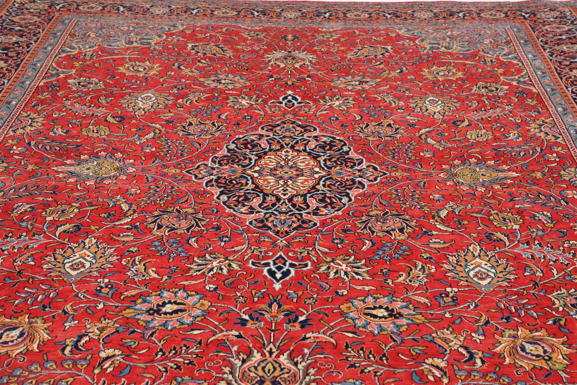 Handgeknüpfter Sarough Perserteppich 303 × 402 cm