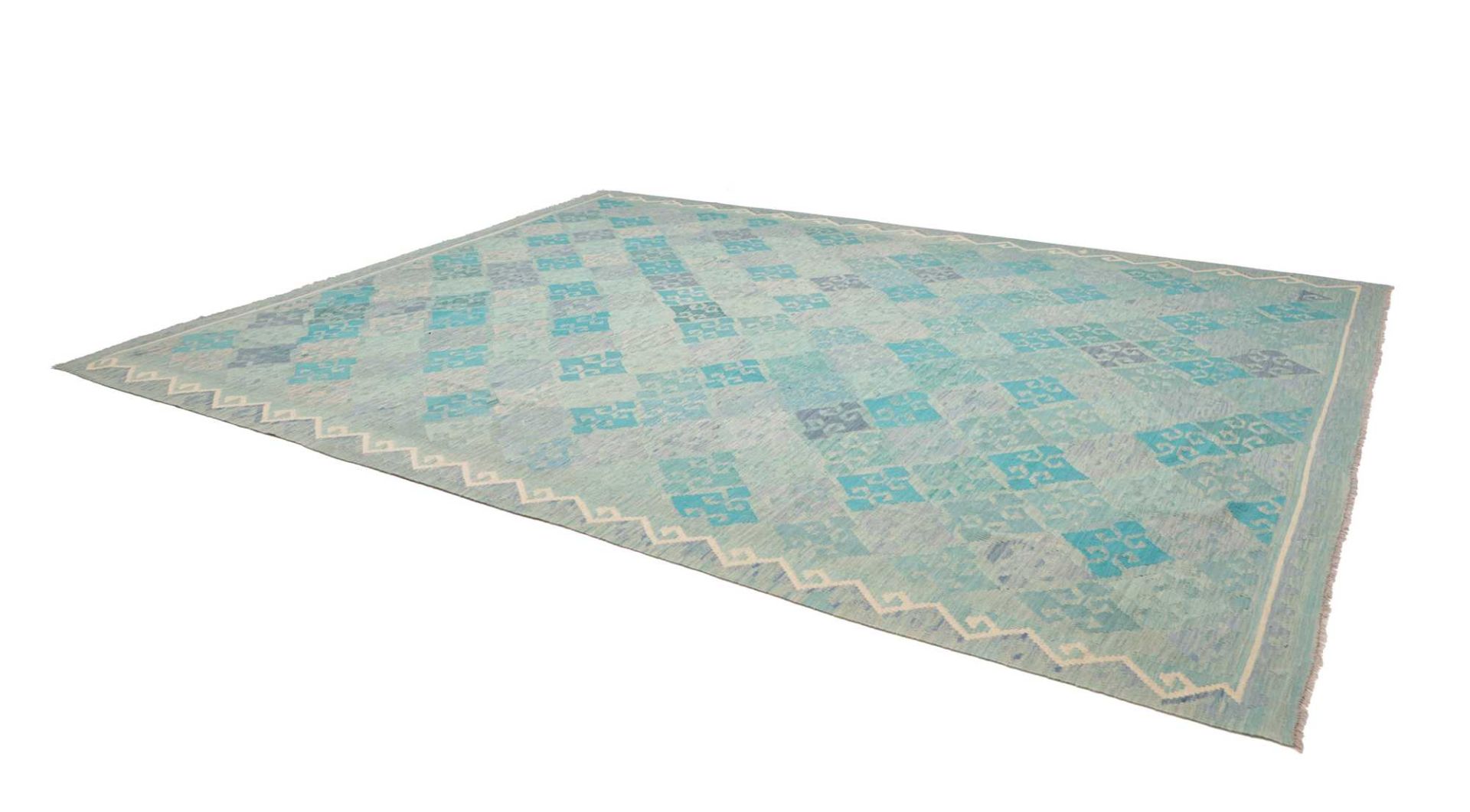 Kelim 306 × 398 cm aus Wolle, handgewebt