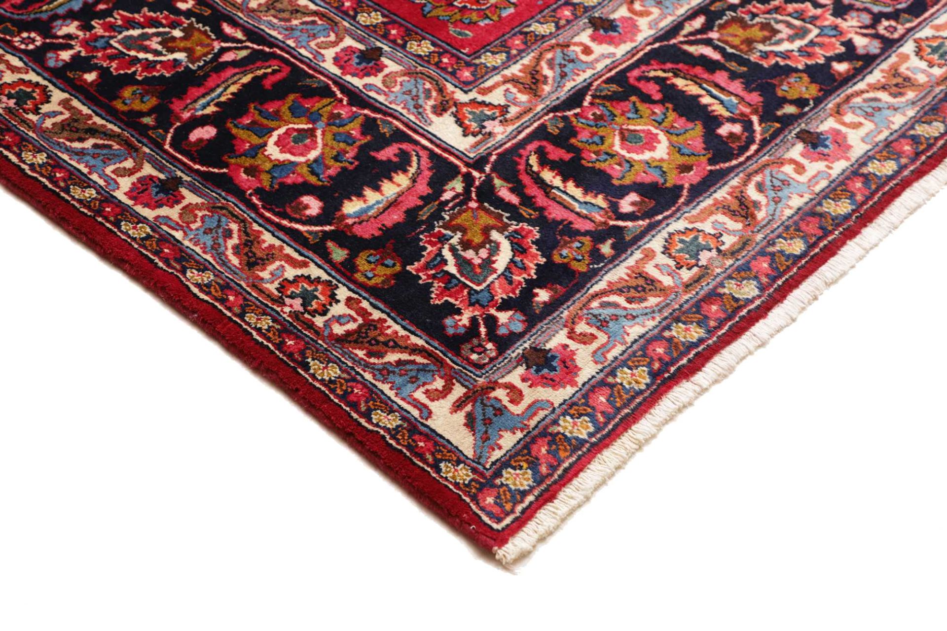 Mashhad Perserteppich aus Iran, 303 × 401 cm