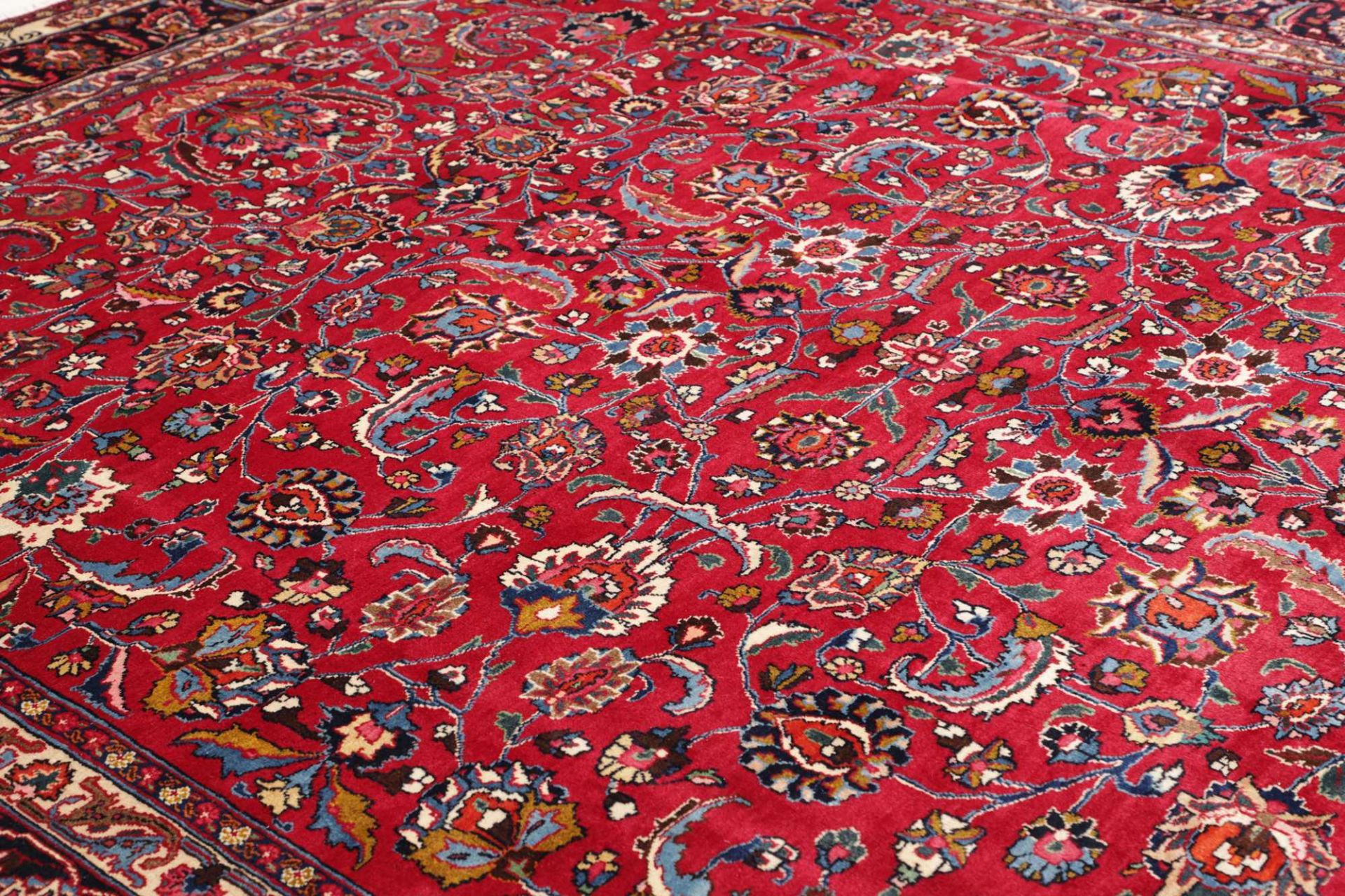 Mashhad Perserteppich aus Iran, 303 × 401 cm
