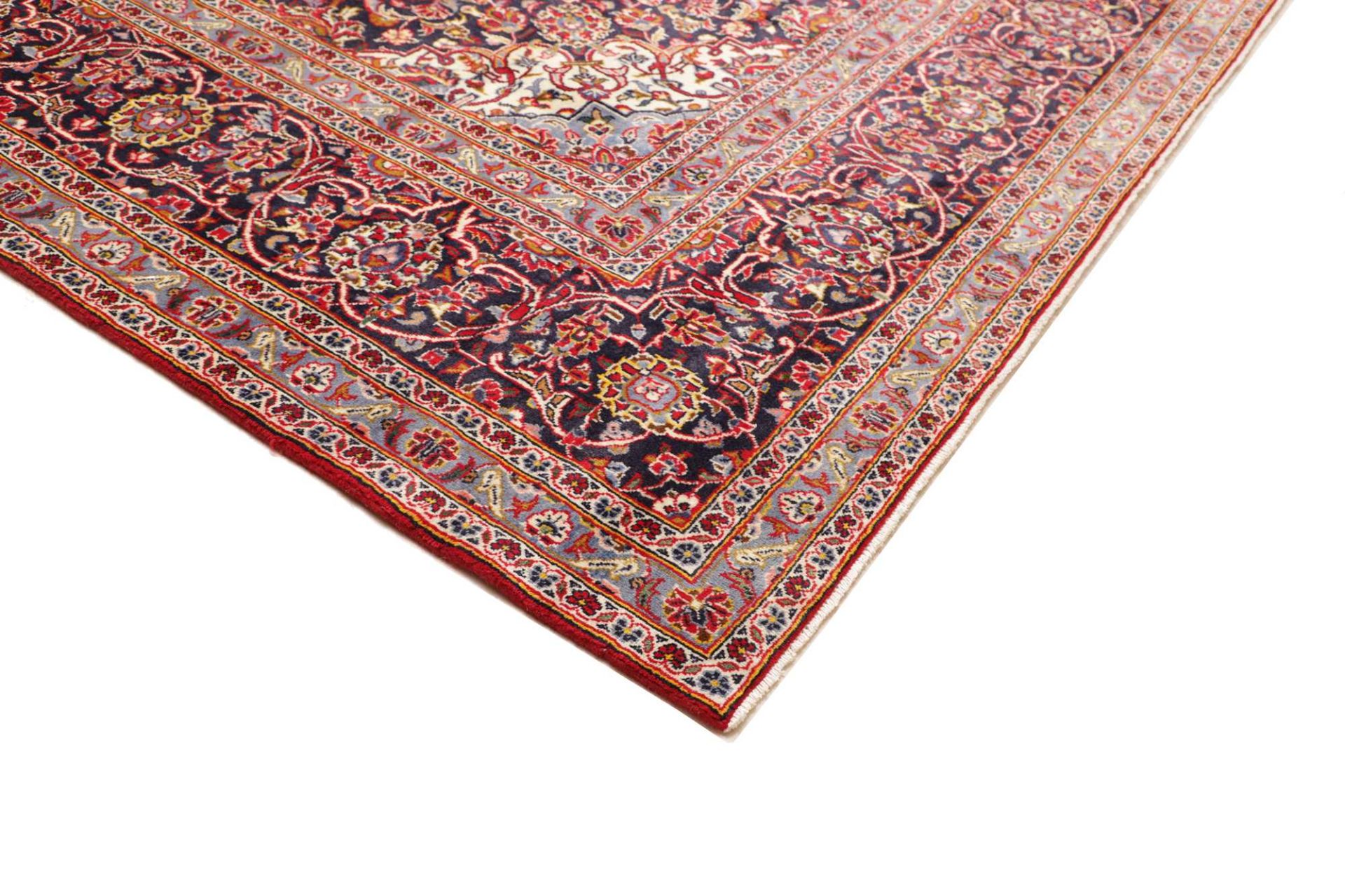 Kashan Perserteppich aus Iran, 301 × 402 cm
