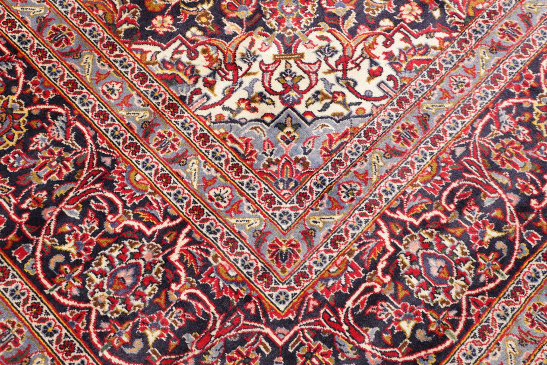 Kashan Perserteppich aus Iran, 301 × 402 cm