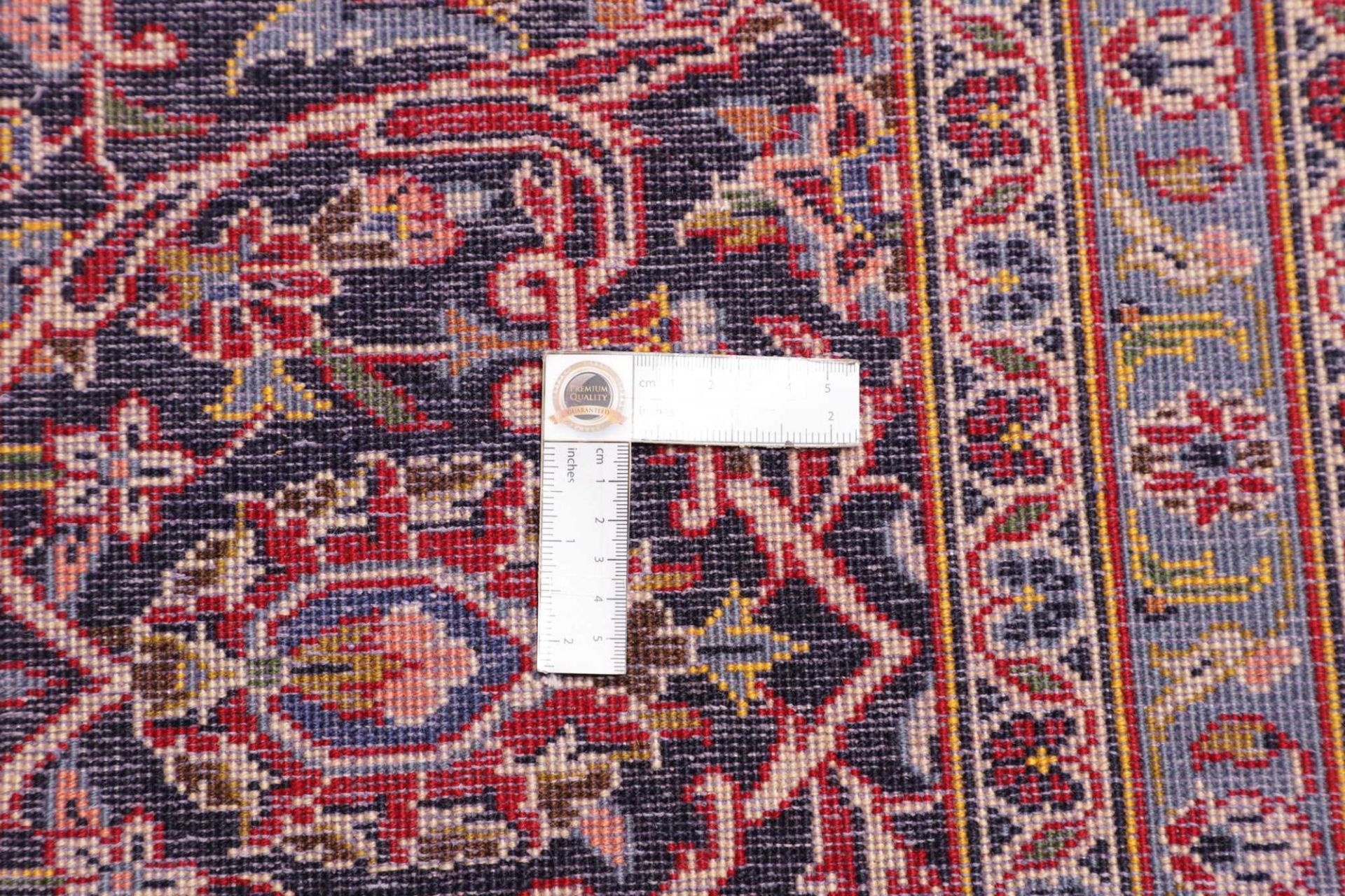Kashan Perserteppich aus Iran, 301 × 402 cm