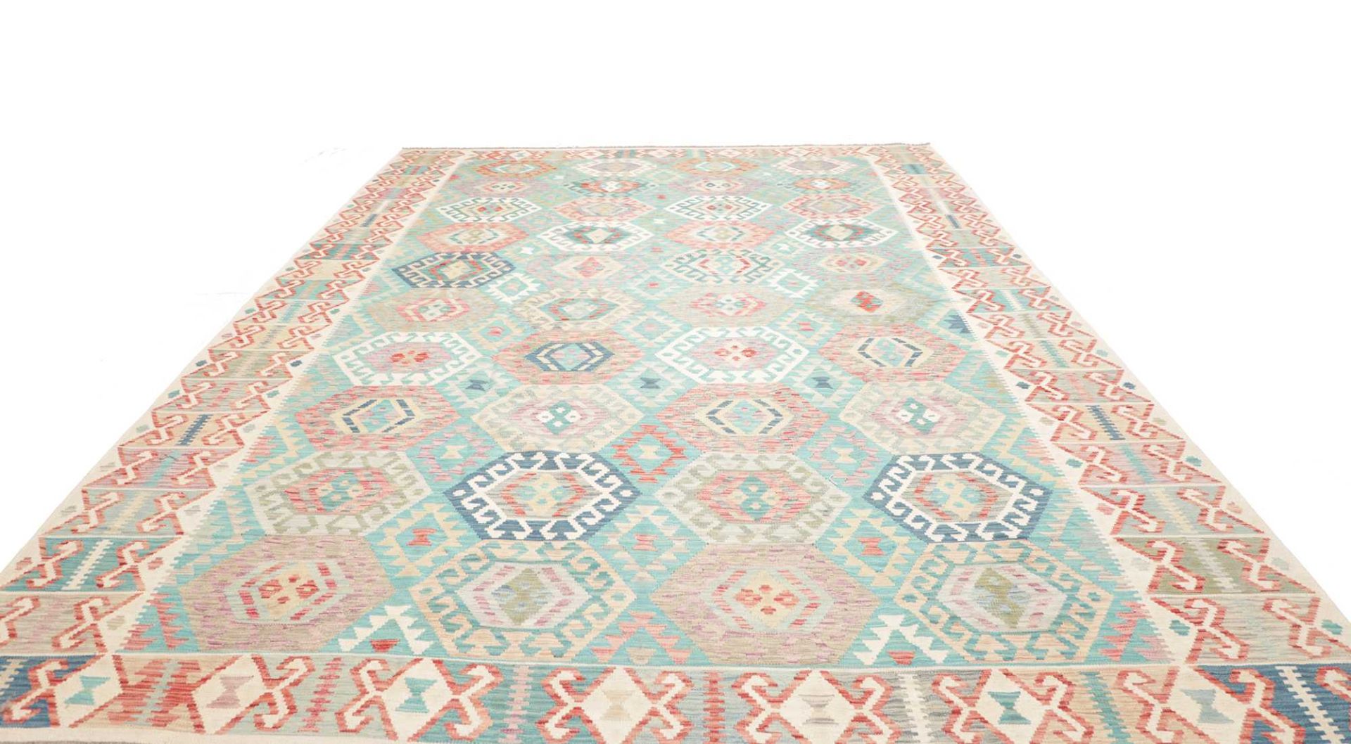 Handgewebter Kelim 304 × 397 cm