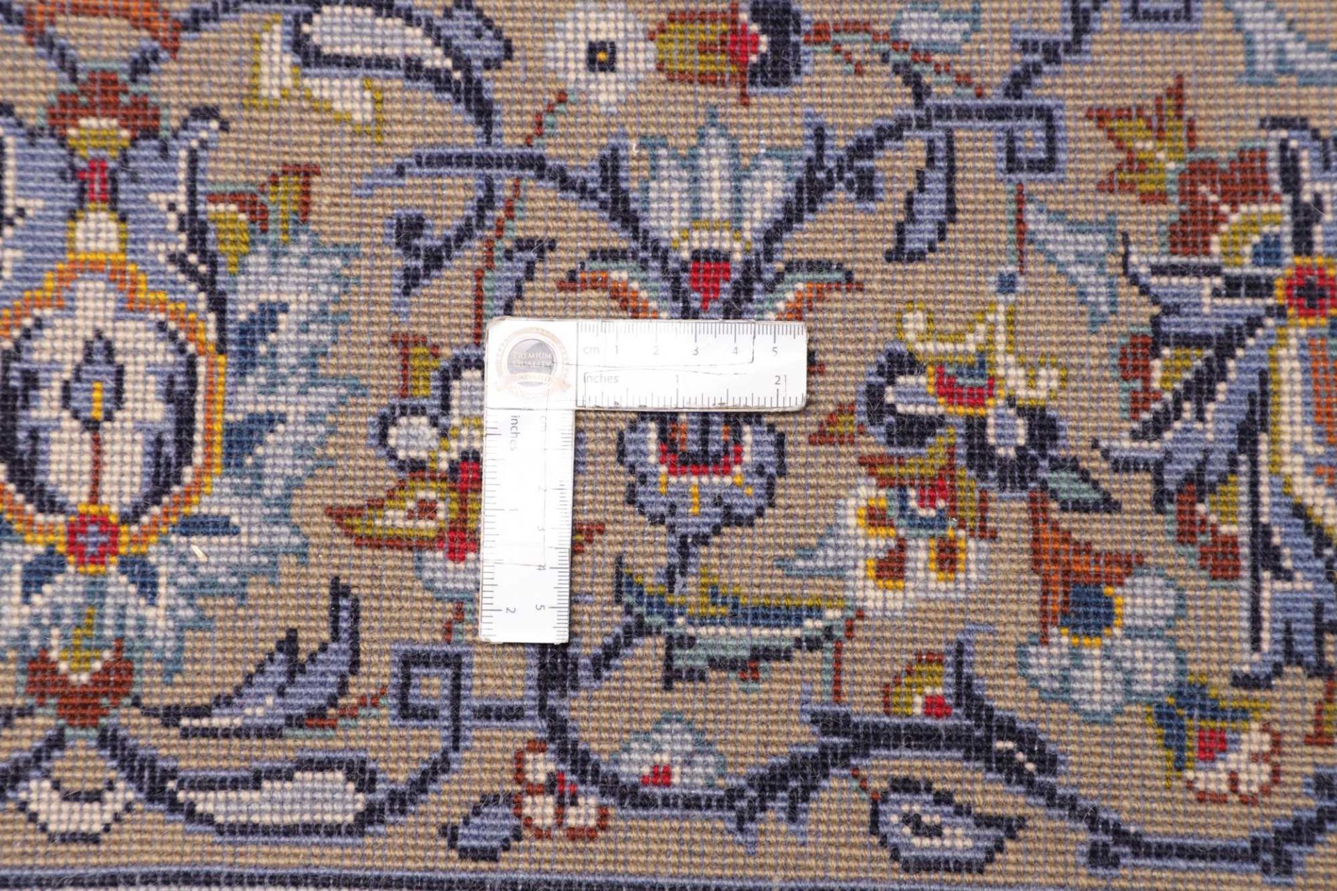 Kashan Perserteppich 296 × 407 cm aus Wolle, handgeknüpft