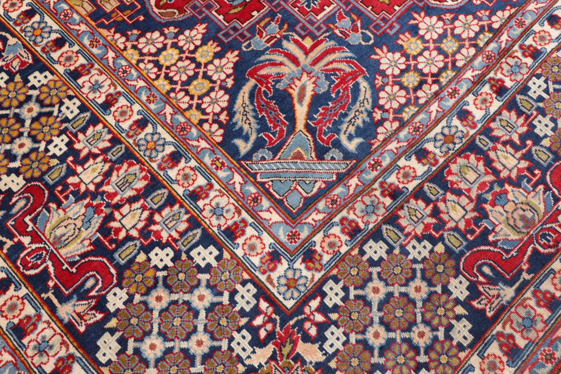 Handgeknüpfter Perserteppich, 299 × 402 cm, Wolle