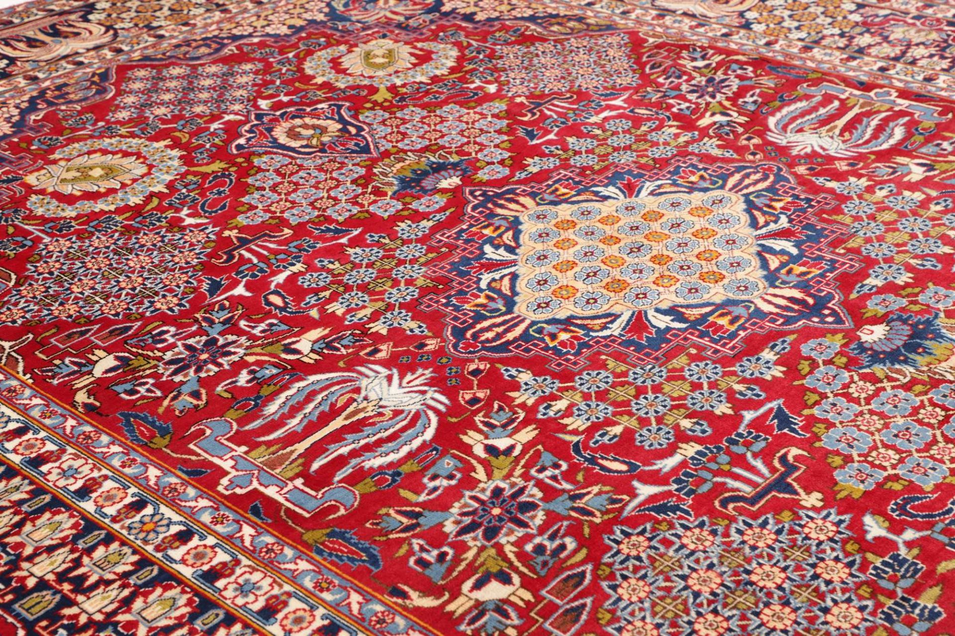 Handgeknüpfter Perserteppich, 299 × 402 cm, Wolle