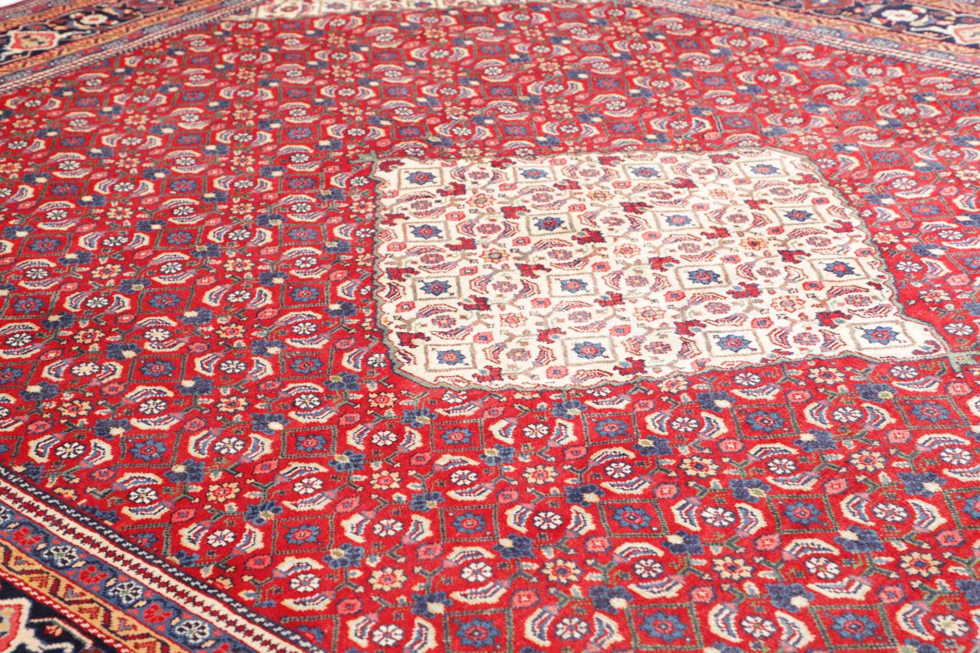Handgeknüpfter Sarough Perserteppich, 301 × 399 cm, Wolle