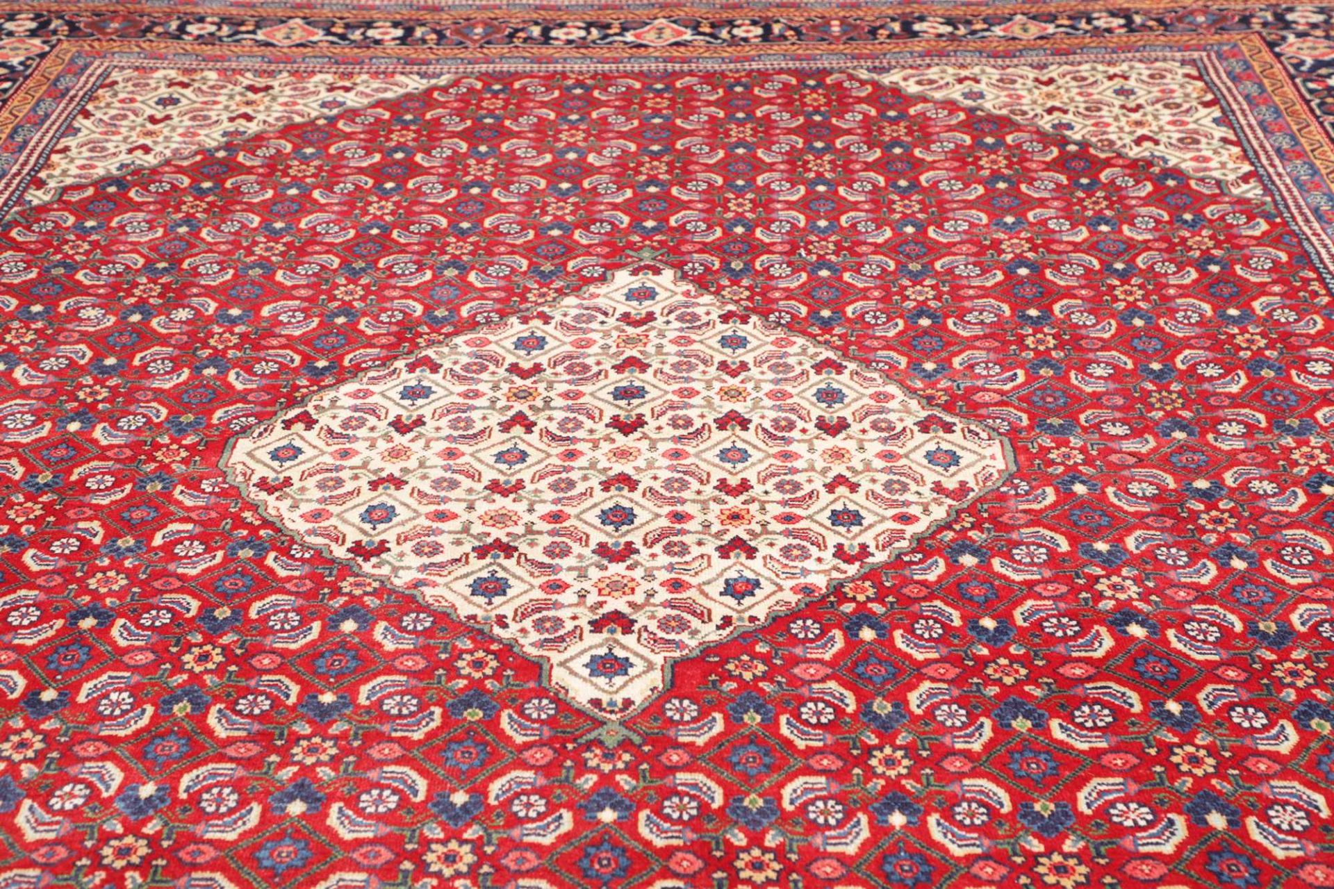 Handgeknüpfter Sarough Perserteppich, 301 × 399 cm, Wolle