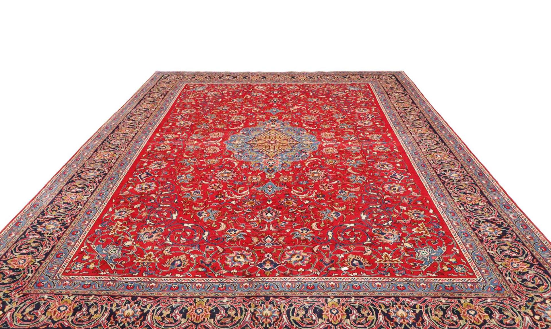 Handgeknüpfter Sarough Perserteppich 301 × 399 cm