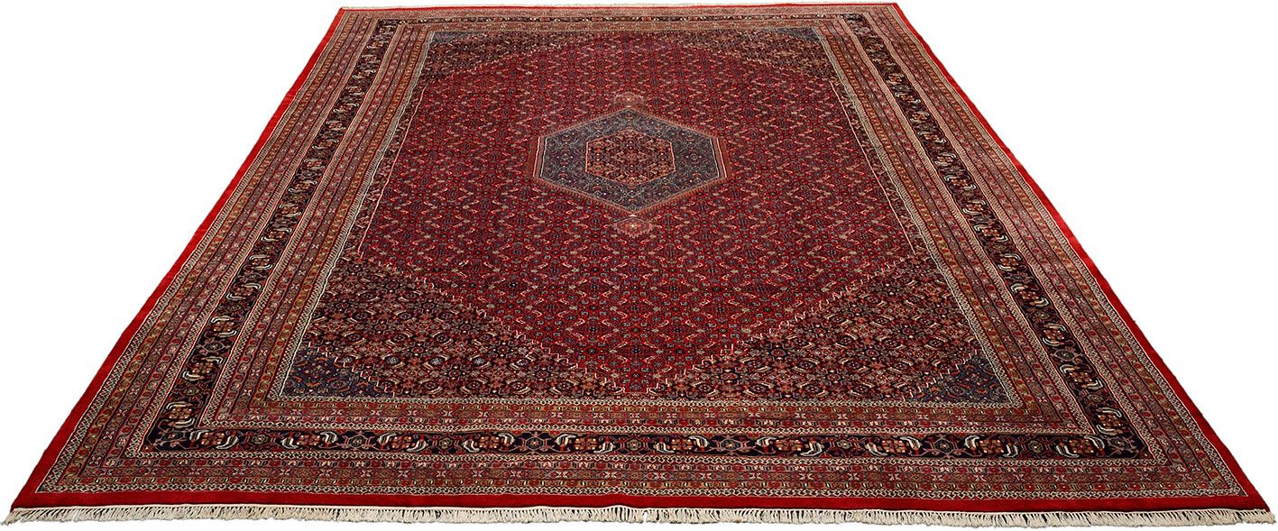 Bijar Orientteppich 368 × 564 cm aus Wolle, handgeknüpft