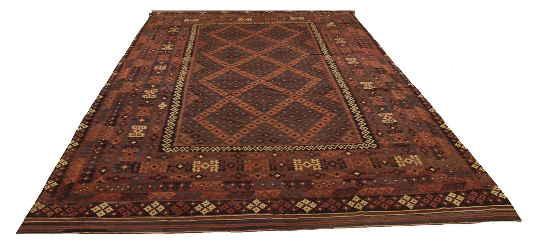 Handgewebter Kelim, 294 × 456 cm, Wolle