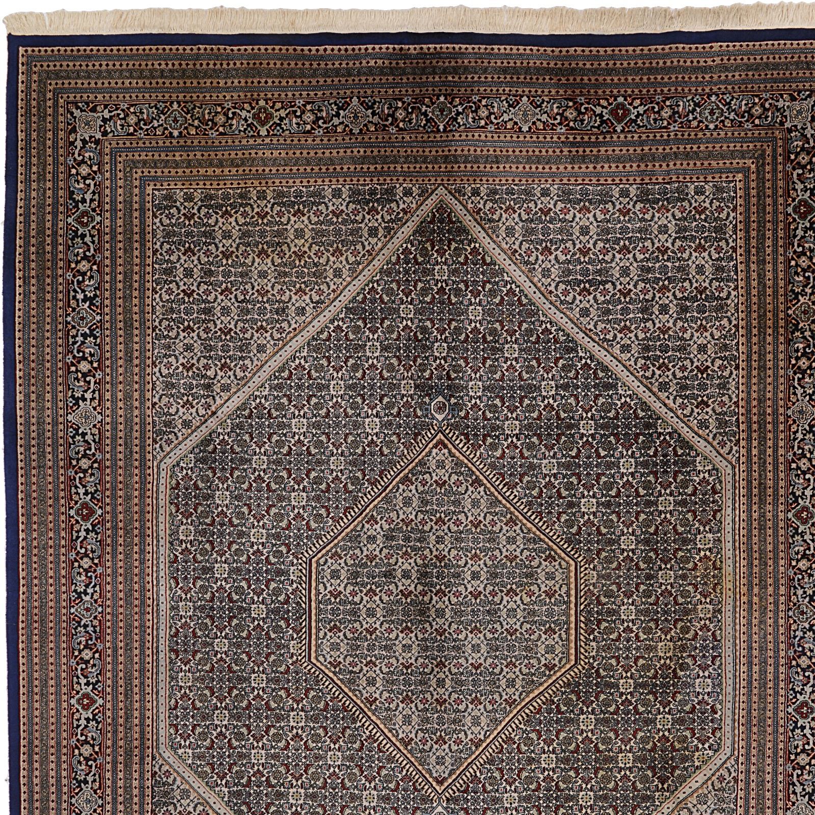 Handgeknüpfter Täbriz Orientteppich, 304 × 404 cm, Wolle