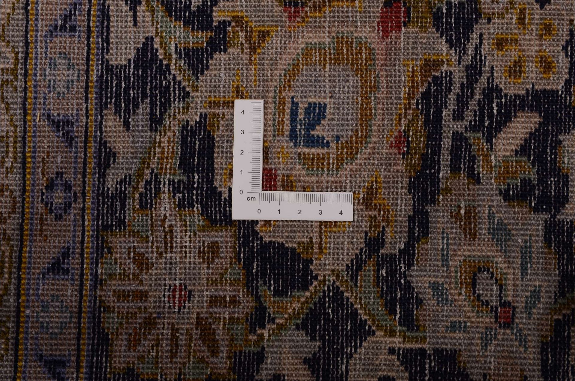 Kashan Perserteppich 304 × 398 cm aus Wolle, handgeknüpft