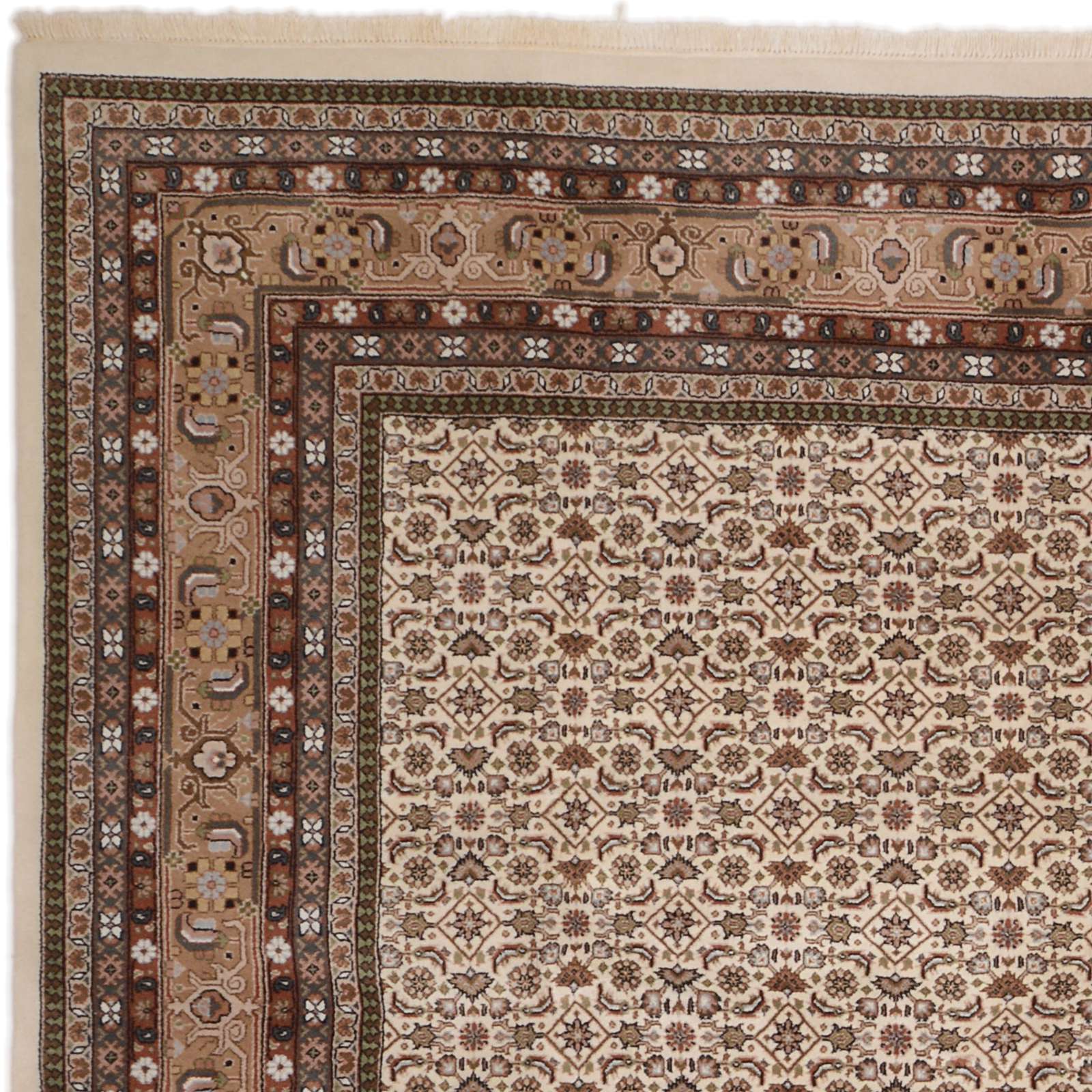 Bijar Orientteppich 301 × 401 cm aus Wolle, handgeknüpft