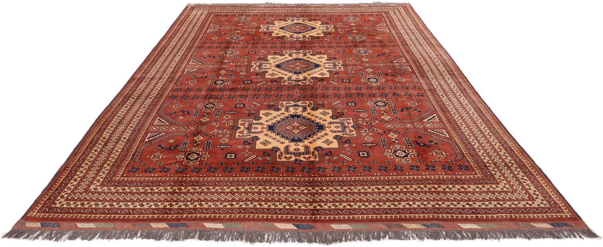 Orientteppich aus Afghanistan, 405 × 297 cm