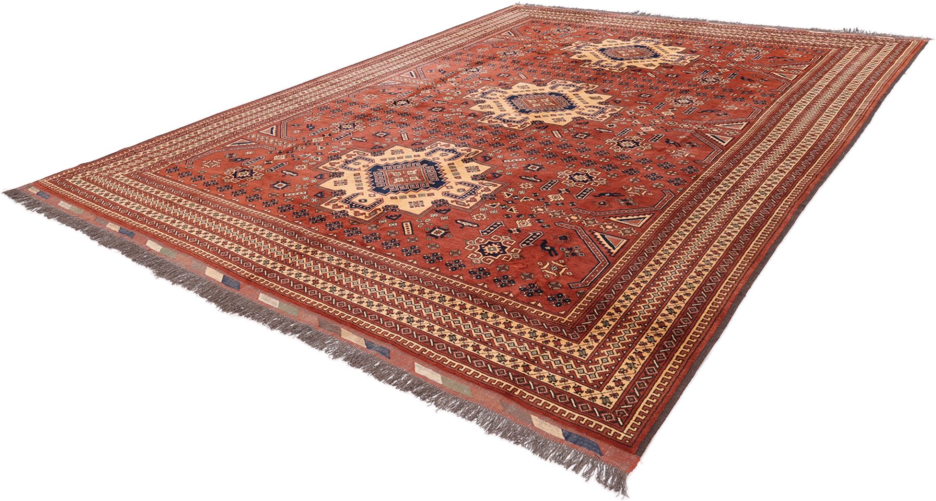 Orientteppich aus Afghanistan, 405 × 297 cm