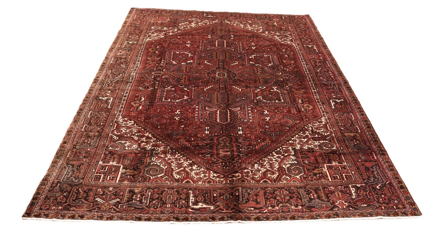 Handgeknüpfter Heriz Perserteppich 413 × 313 cm