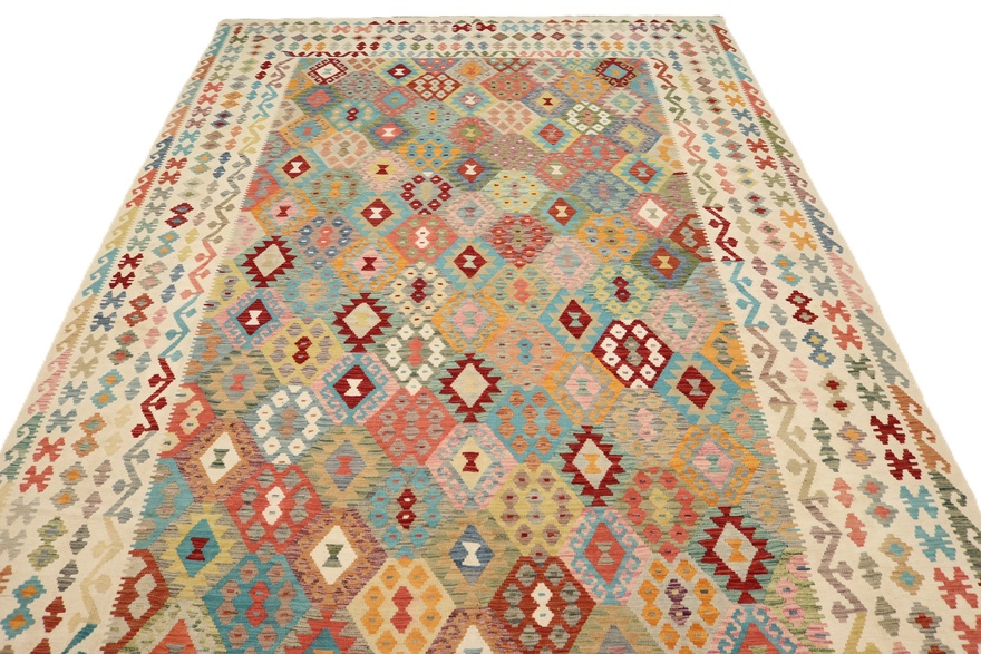 Handgewebter Kelim 484 × 303 cm