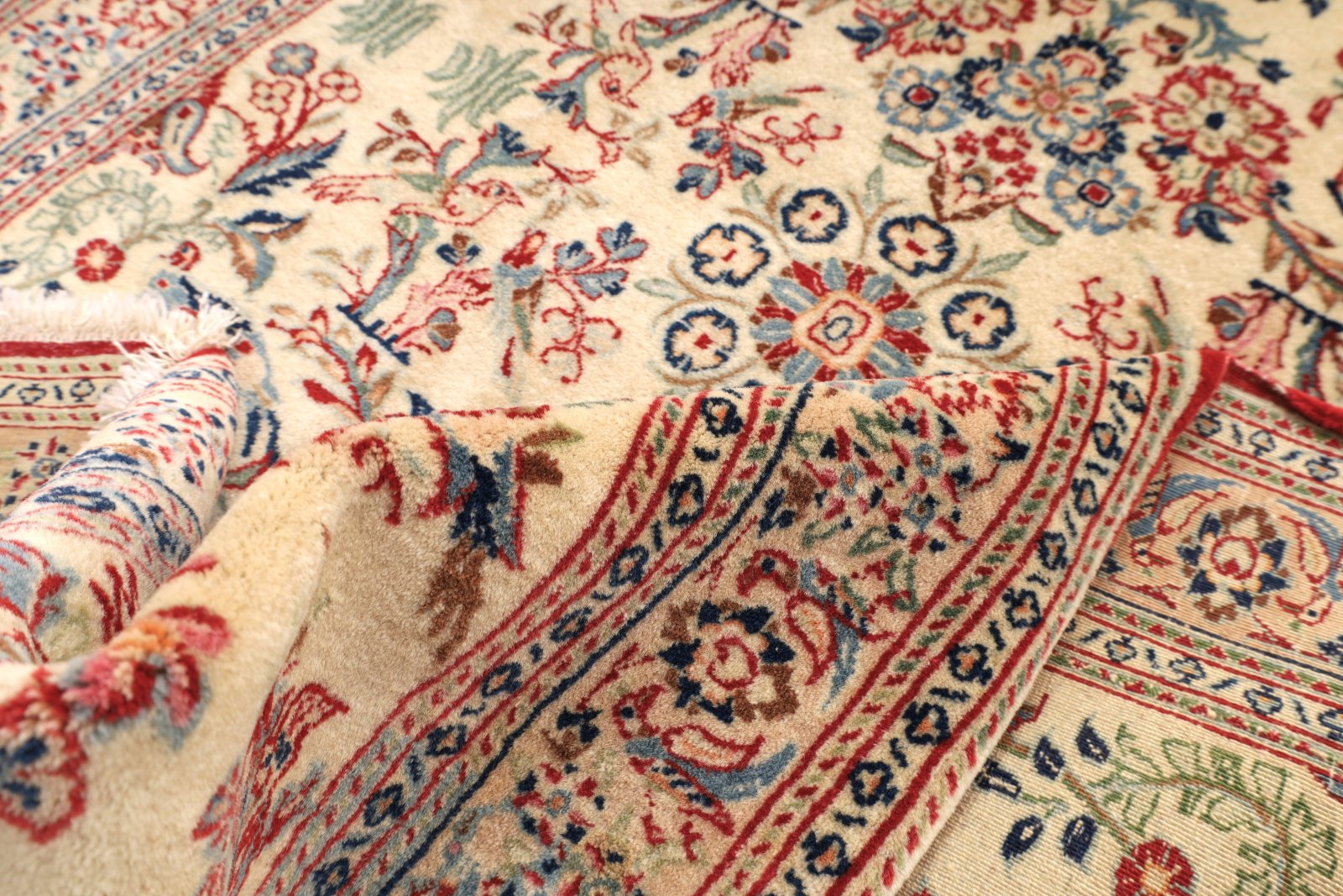 Antiker Nain Perserteppich, 120 × 74 cm, Wolle