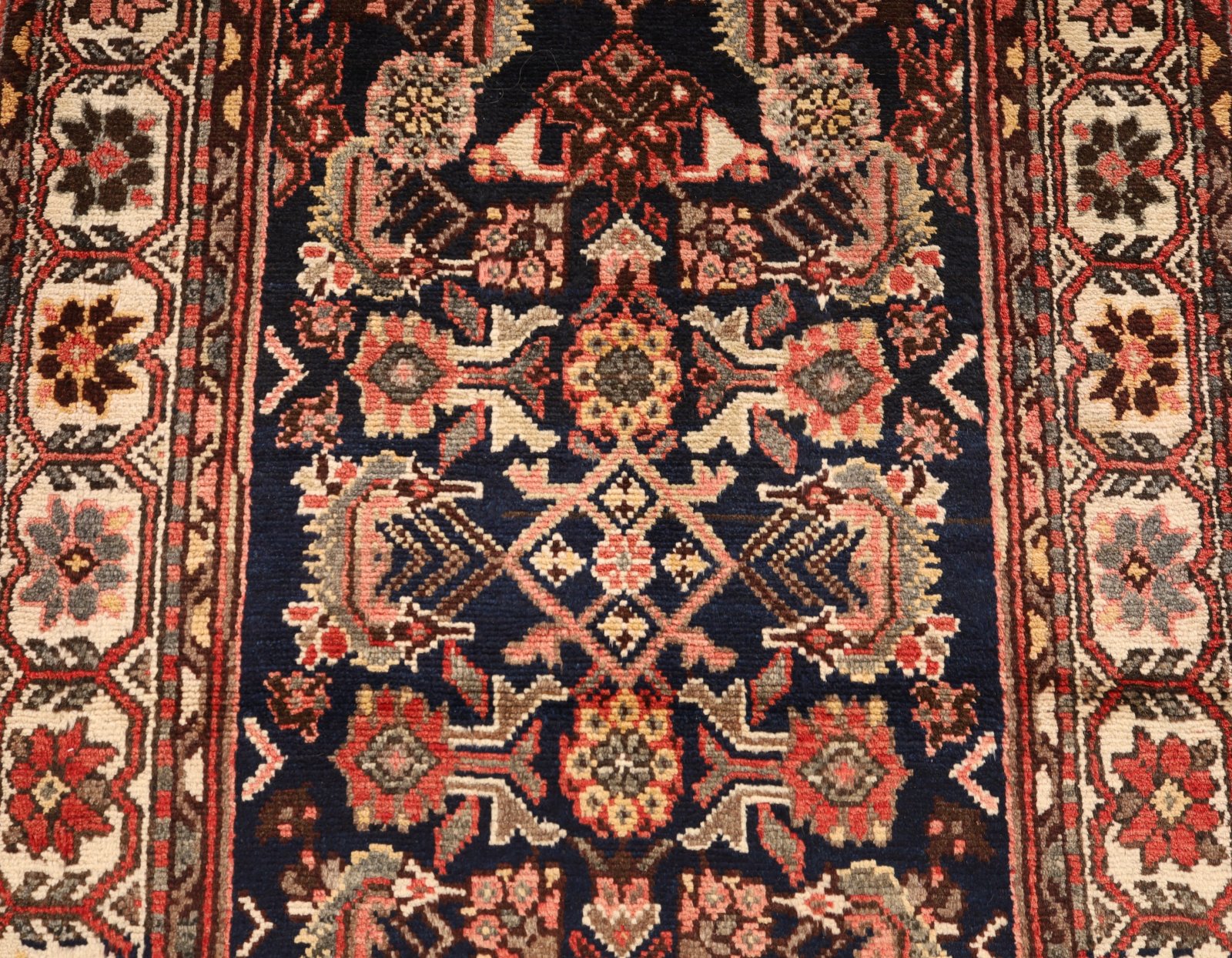 Handgeknüpfter Hamadan Perserteppich 299 × 90 cm