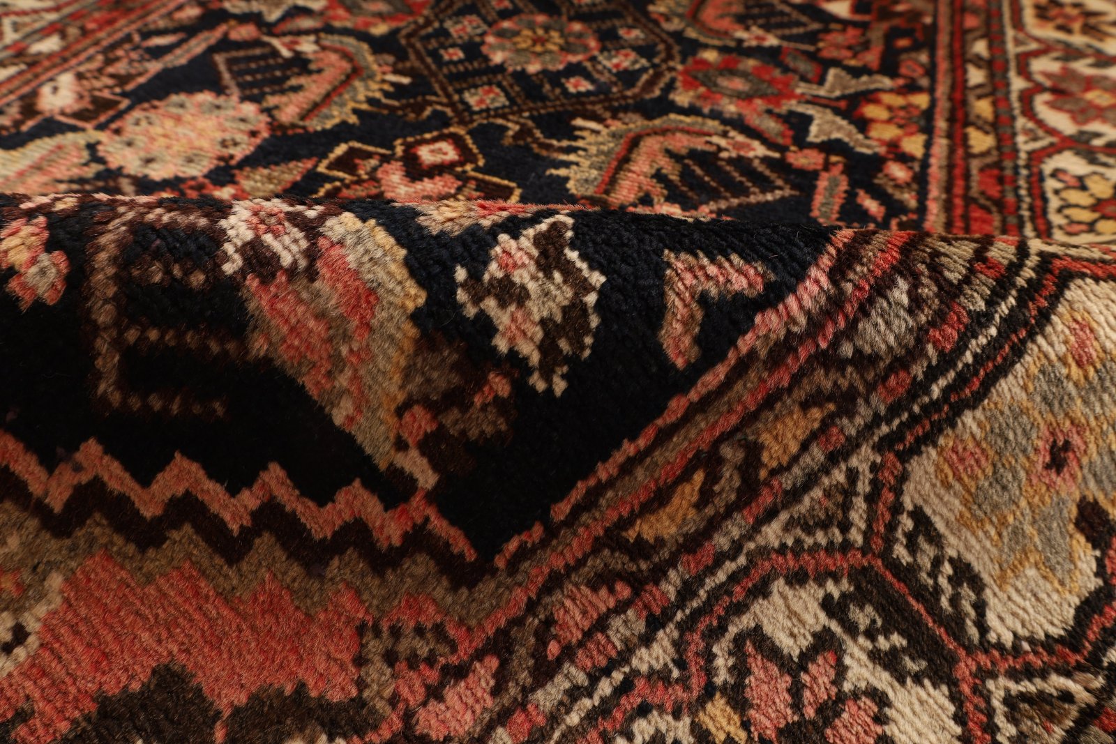 Handgeknüpfter Hamadan Perserteppich 299 × 90 cm