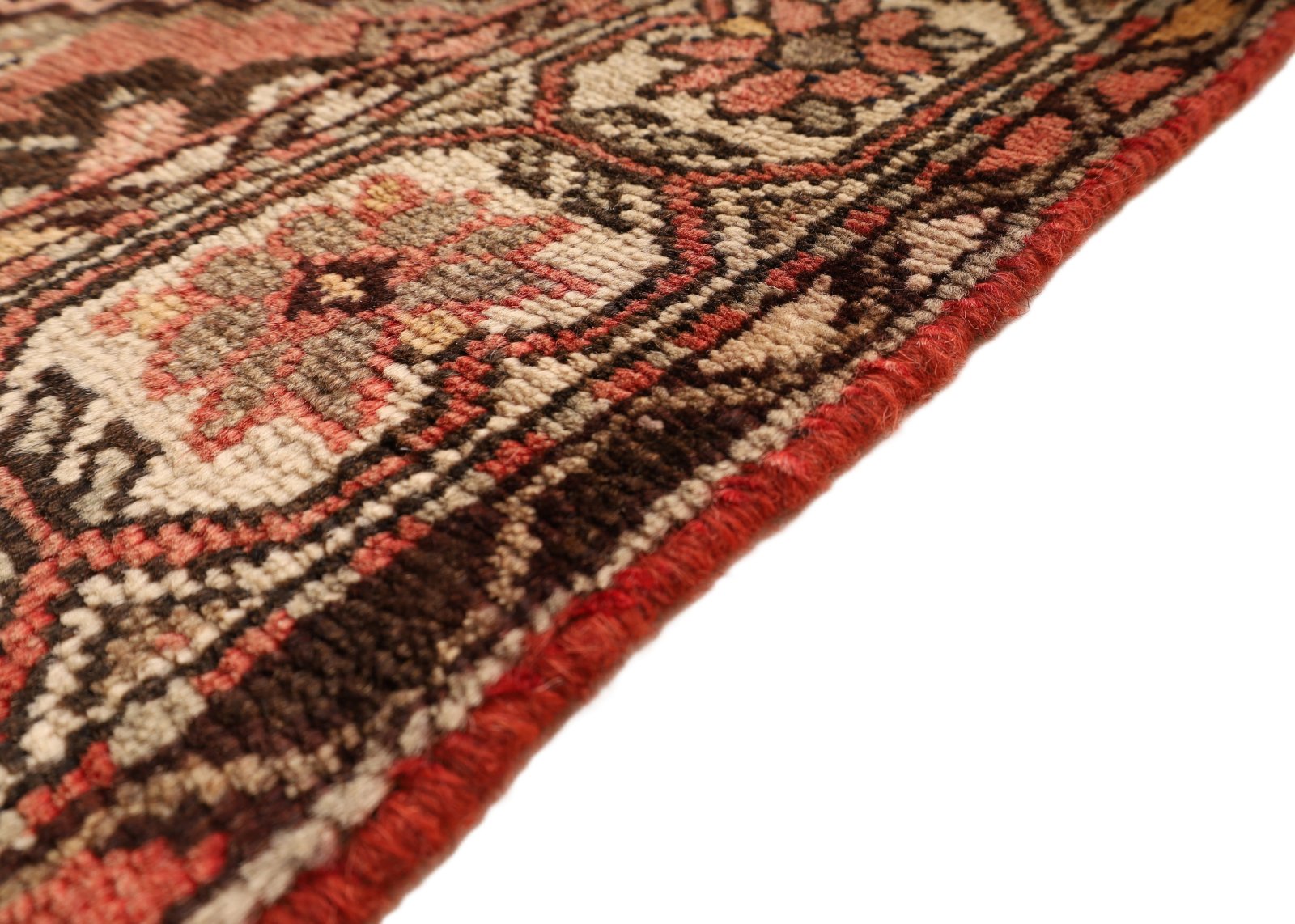 Handgeknüpfter Hamadan Perserteppich 299 × 90 cm