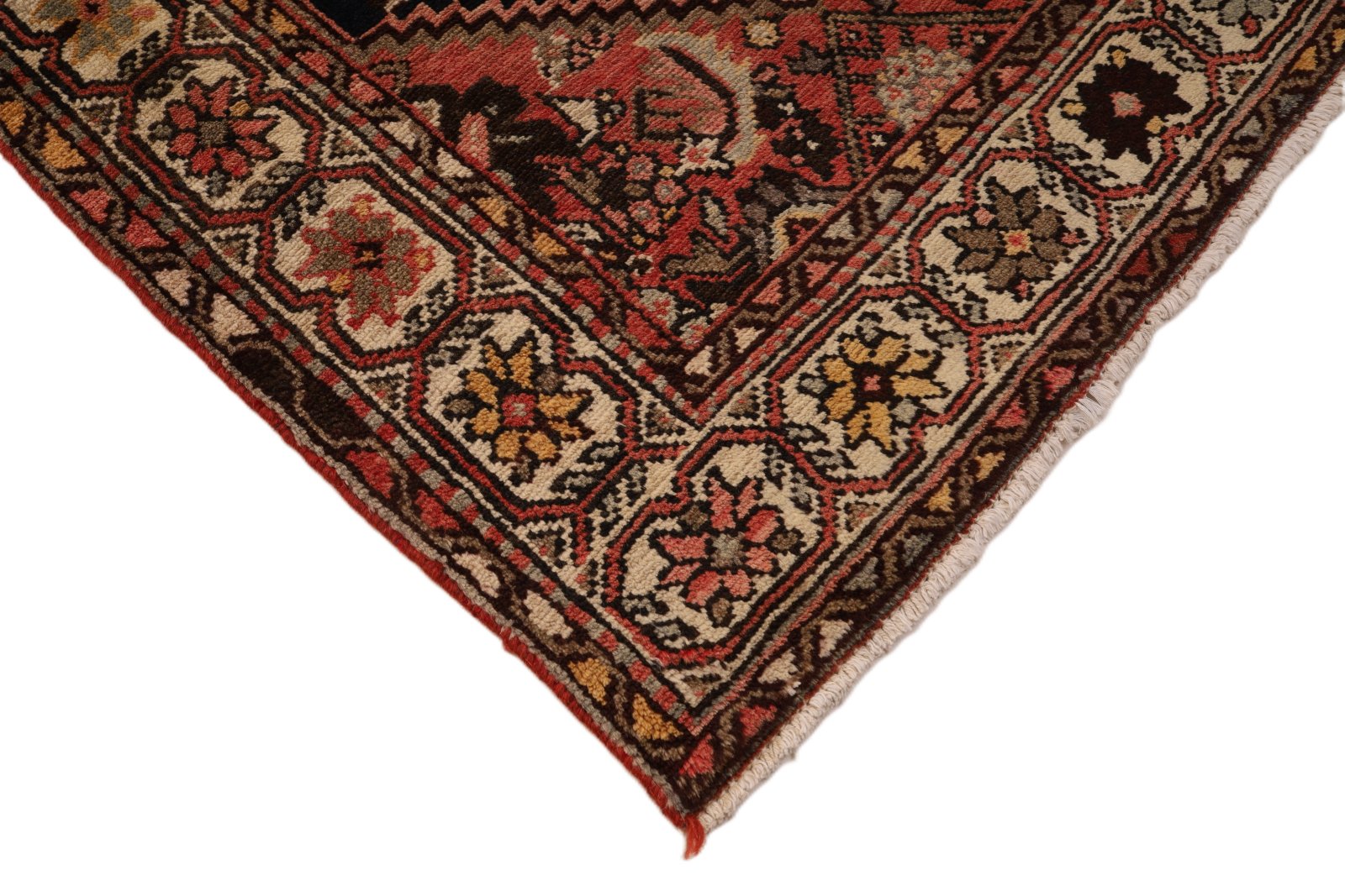 Handgeknüpfter Hamadan Perserteppich 299 × 90 cm
