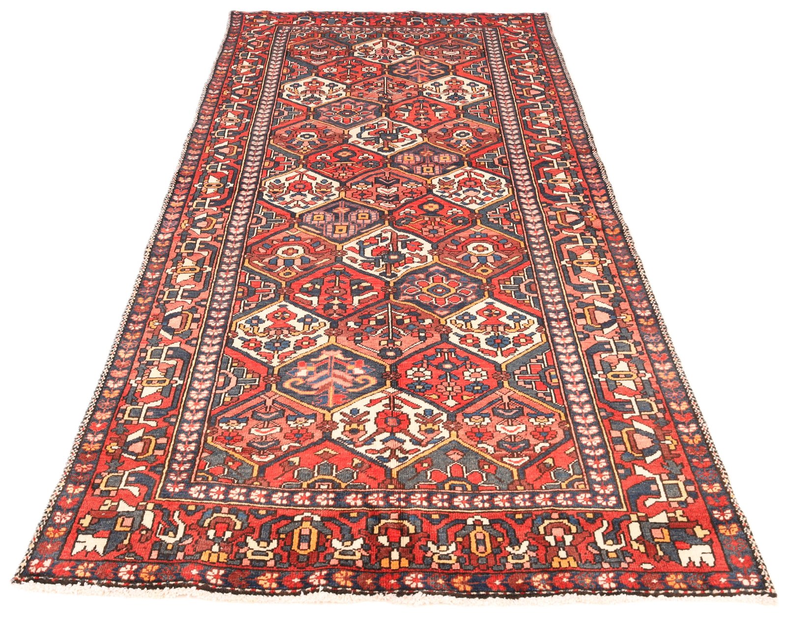 Bakhtiari Perserteppich 302 × 160 cm aus Wolle, handgeknüpft