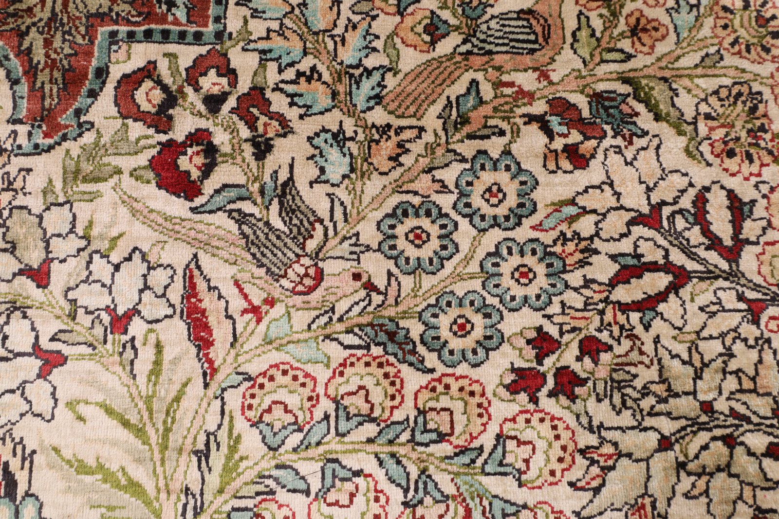 Handgeknüpfter Orientteppich 190 × 130 cm