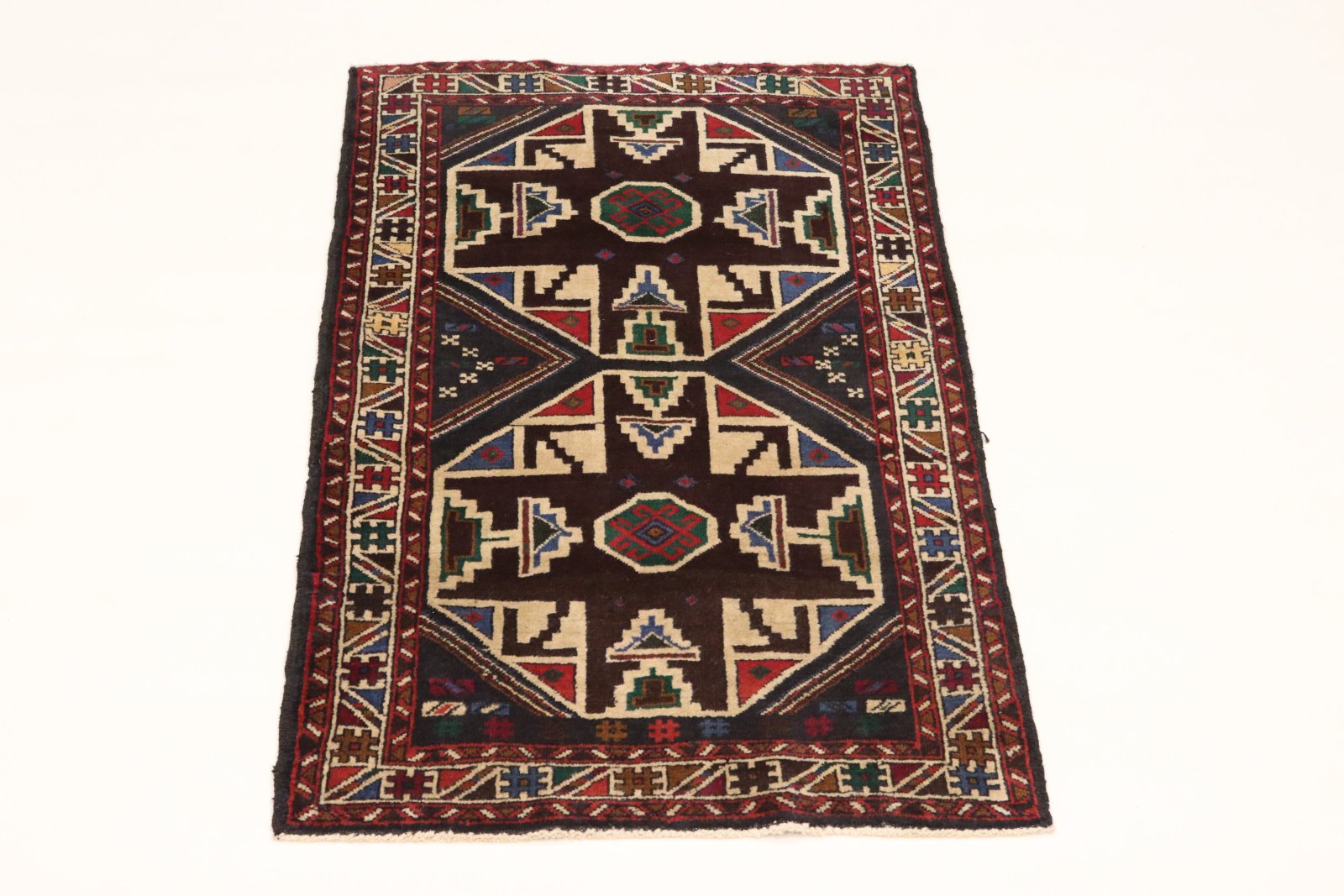 Baluch Perserteppich aus Iran, 125 × 80 cm