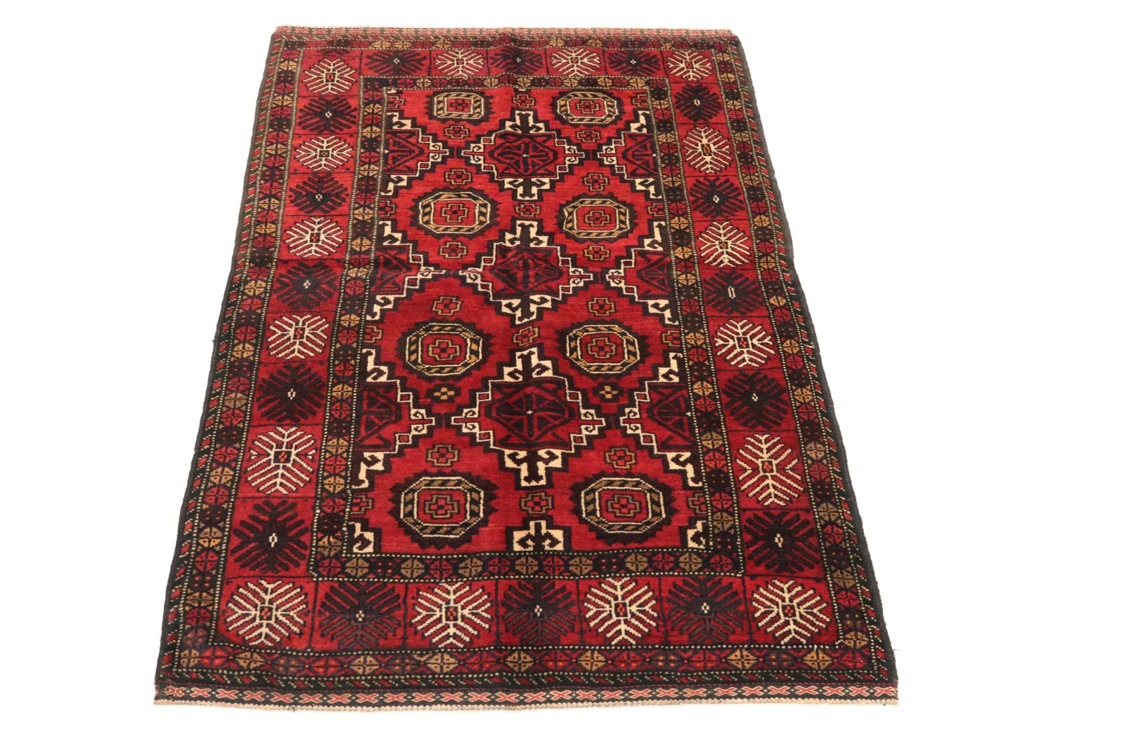 Baluch Perserteppich aus Iran, 185 × 100 cm
