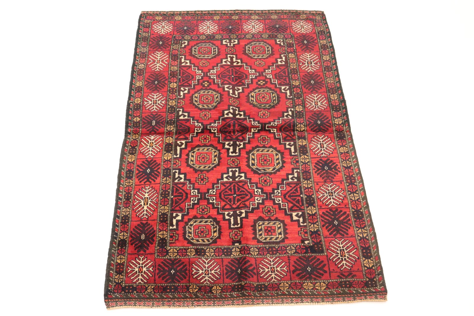 Baluch Perserteppich aus Iran, 185 × 100 cm