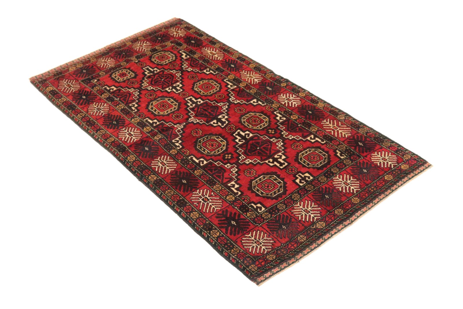 Baluch Perserteppich aus Iran, 185 × 100 cm