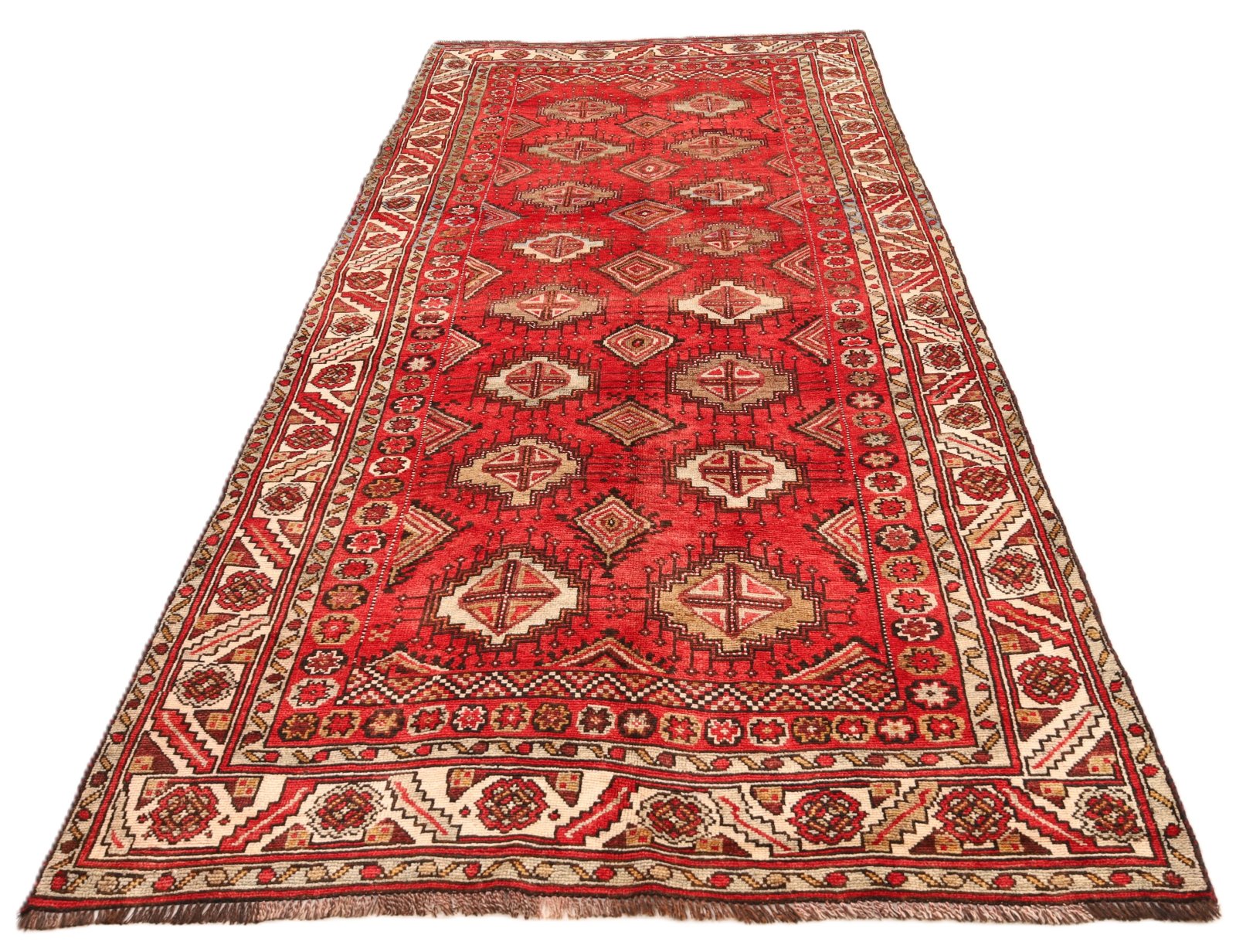 Handgeknüpfter Perserteppich 298 × 140 cm