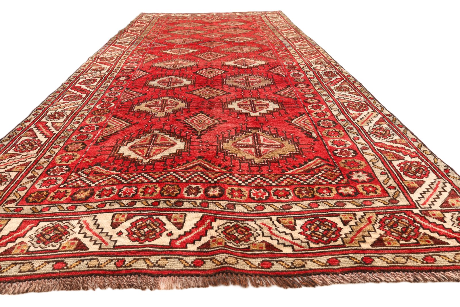 Handgeknüpfter Perserteppich 298 × 140 cm