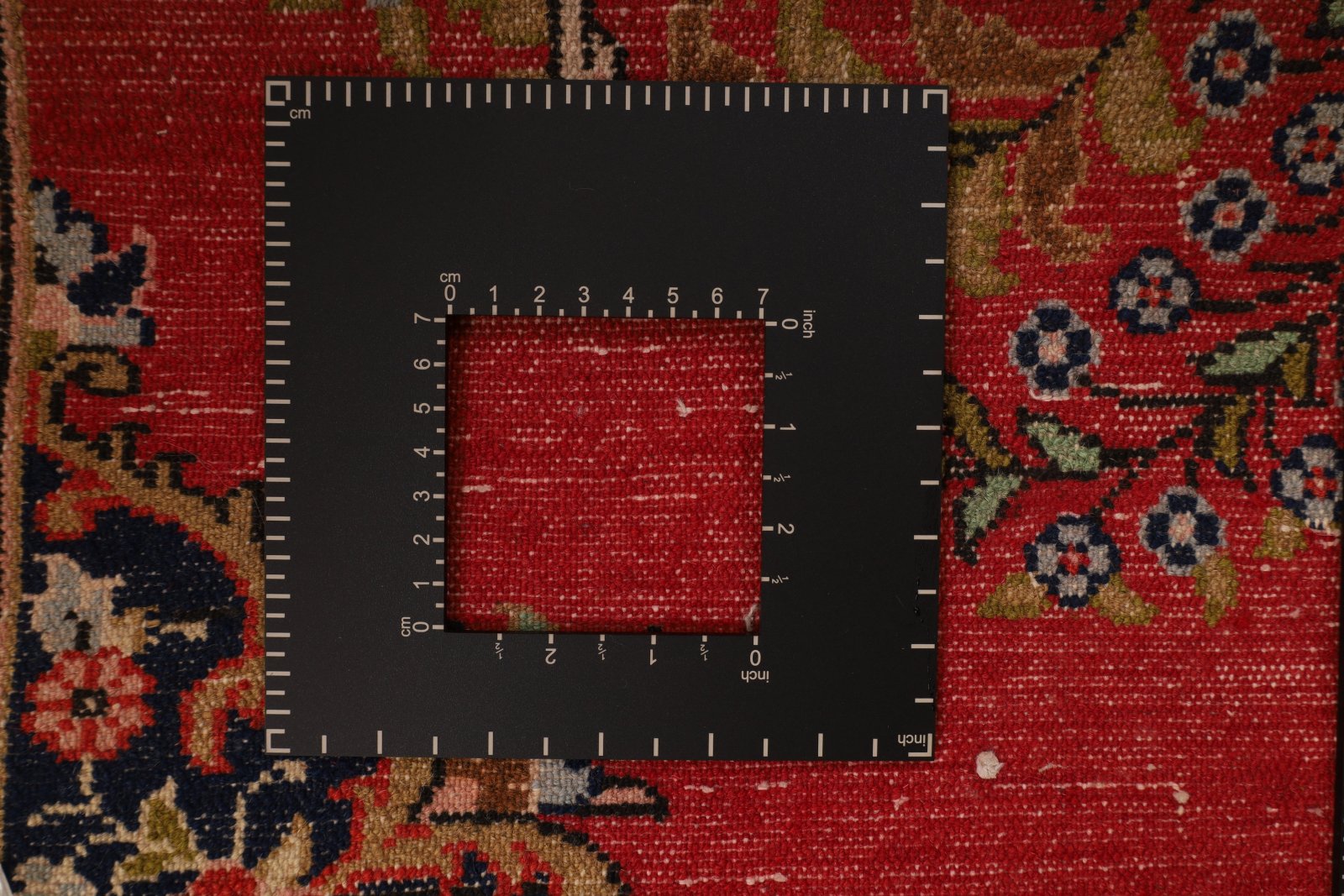 Hamadan Perserteppich 106 × 79 cm aus Wolle, handgeknüpft
