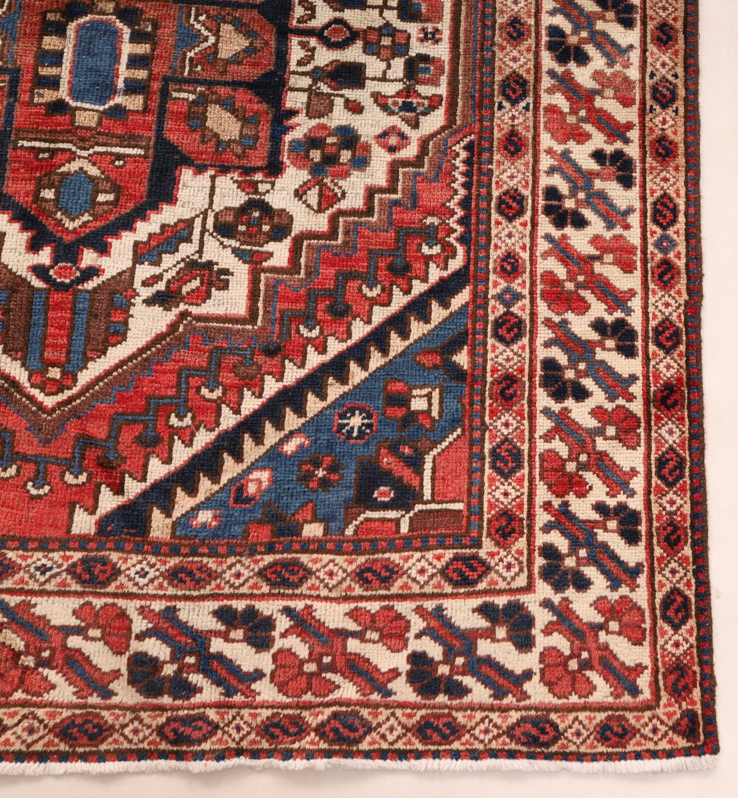 Handgeknüpfter Hamadan Perserteppich, 311 × 157 cm, Wolle