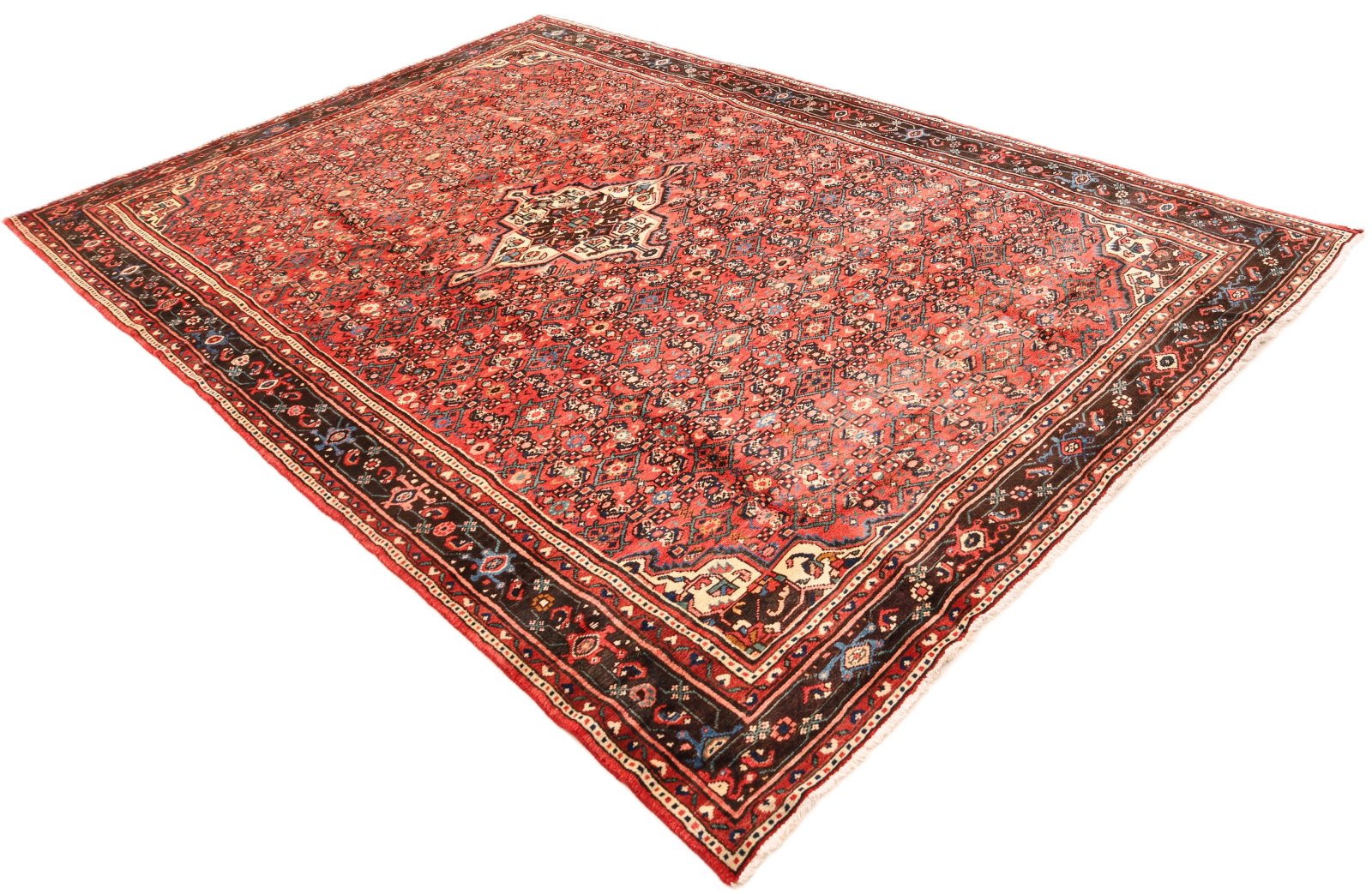Perserteppich 306 × 208 cm aus Wolle, handgeknüpft