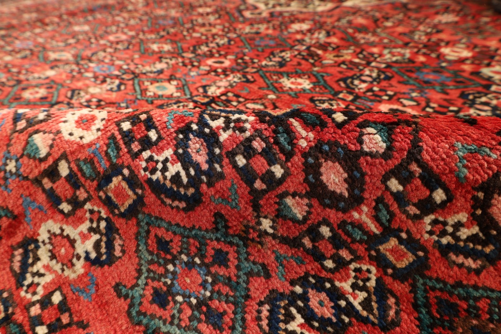 Perserteppich 306 × 208 cm aus Wolle, handgeknüpft