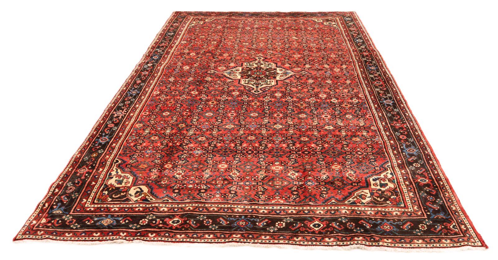 Perserteppich 306 × 208 cm aus Wolle, handgeknüpft