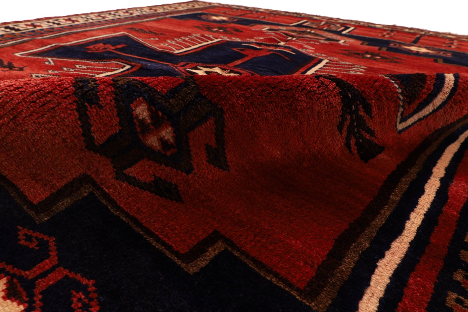 Perserteppich aus Iran, 202 × 160 cm