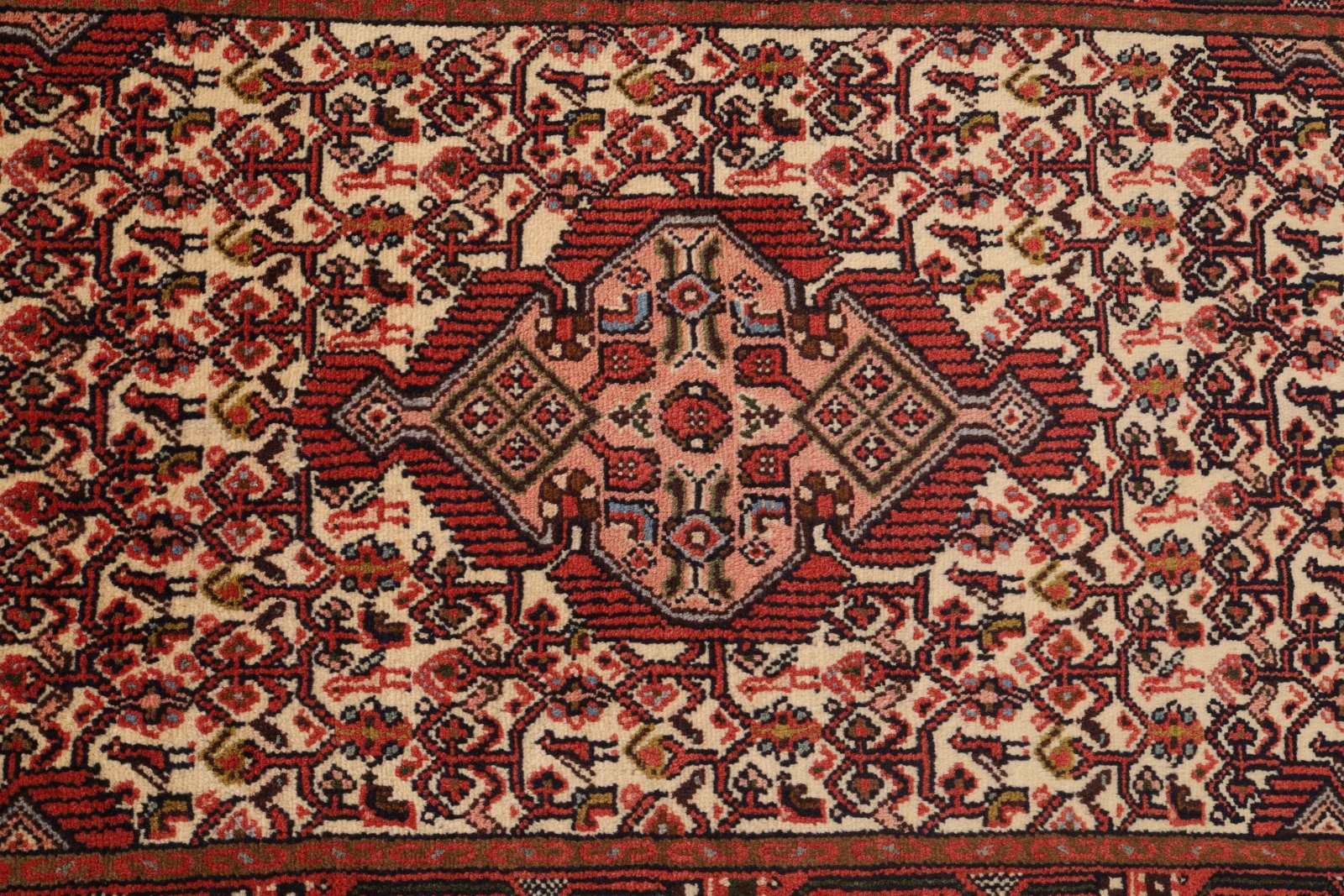 Handgeknüpfter Perserteppich, 145 × 88 cm, Wolle