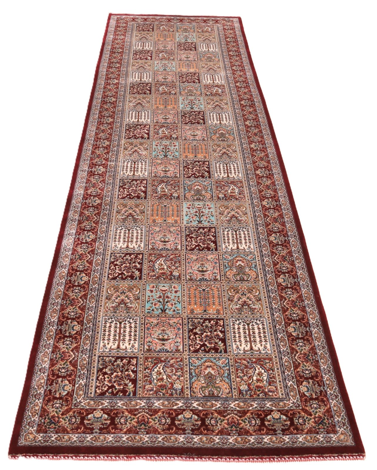 Handgeknüpfter Perserteppich 300 × 75 cm