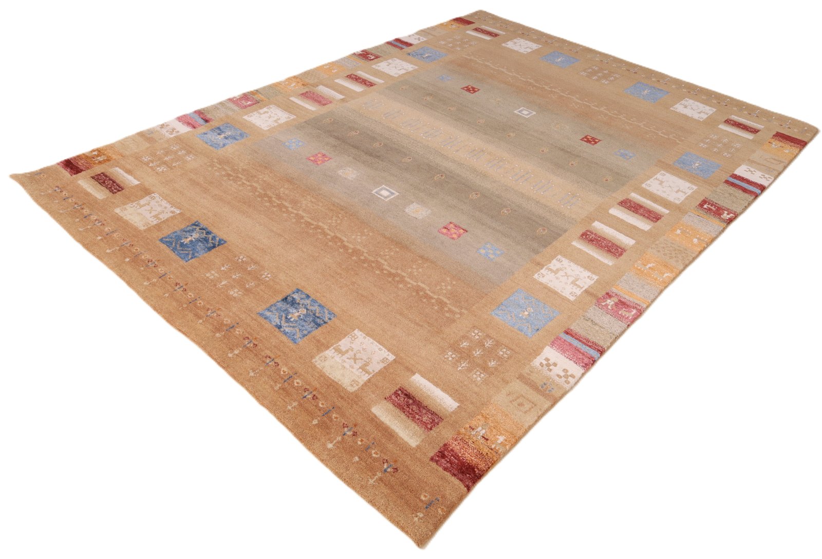 Handgeknüpfter Loribaft Orientteppich, 310 × 200 cm, Wolle